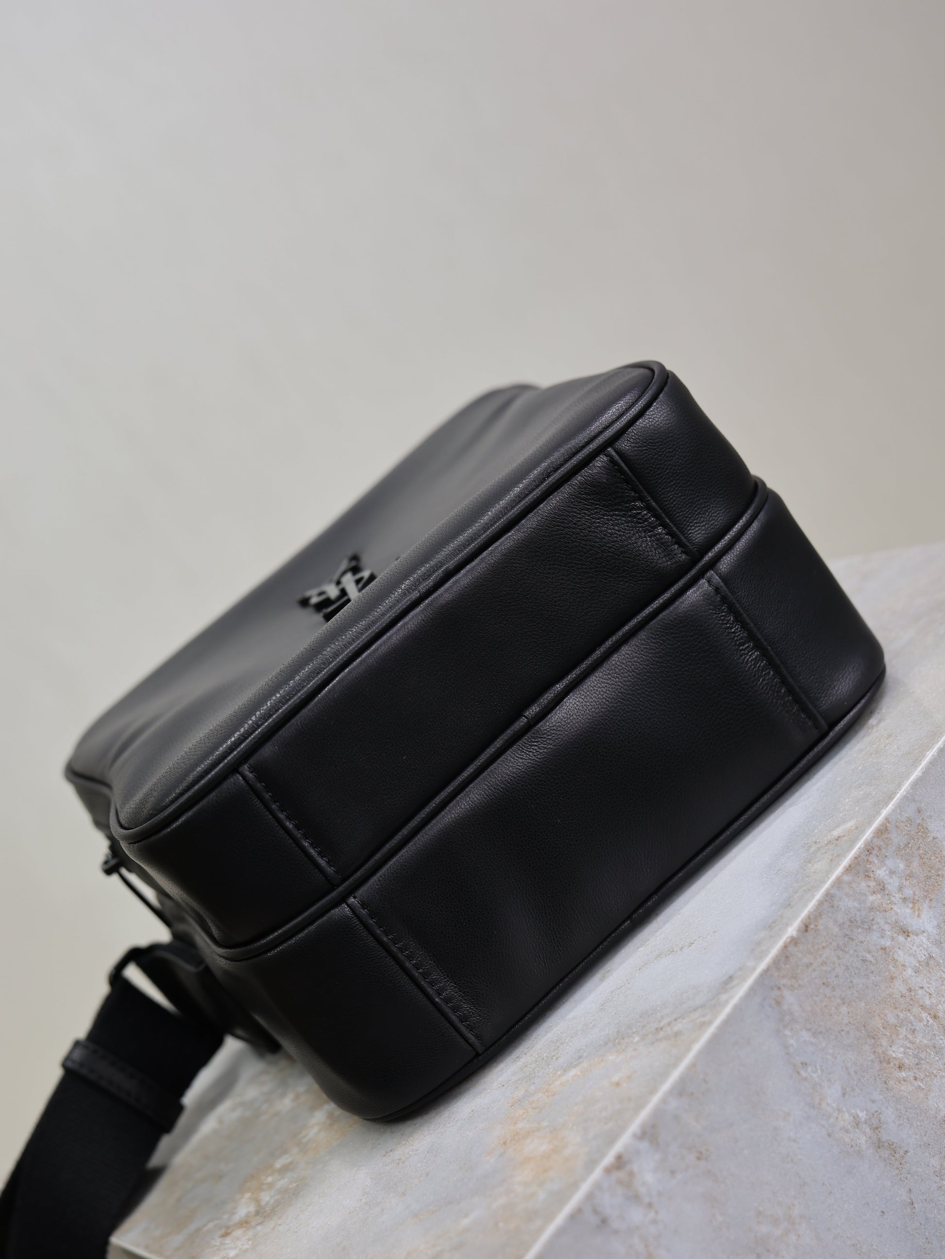 Prada Niki Camera Bag 19.5cm Black Lamskin HW mysite