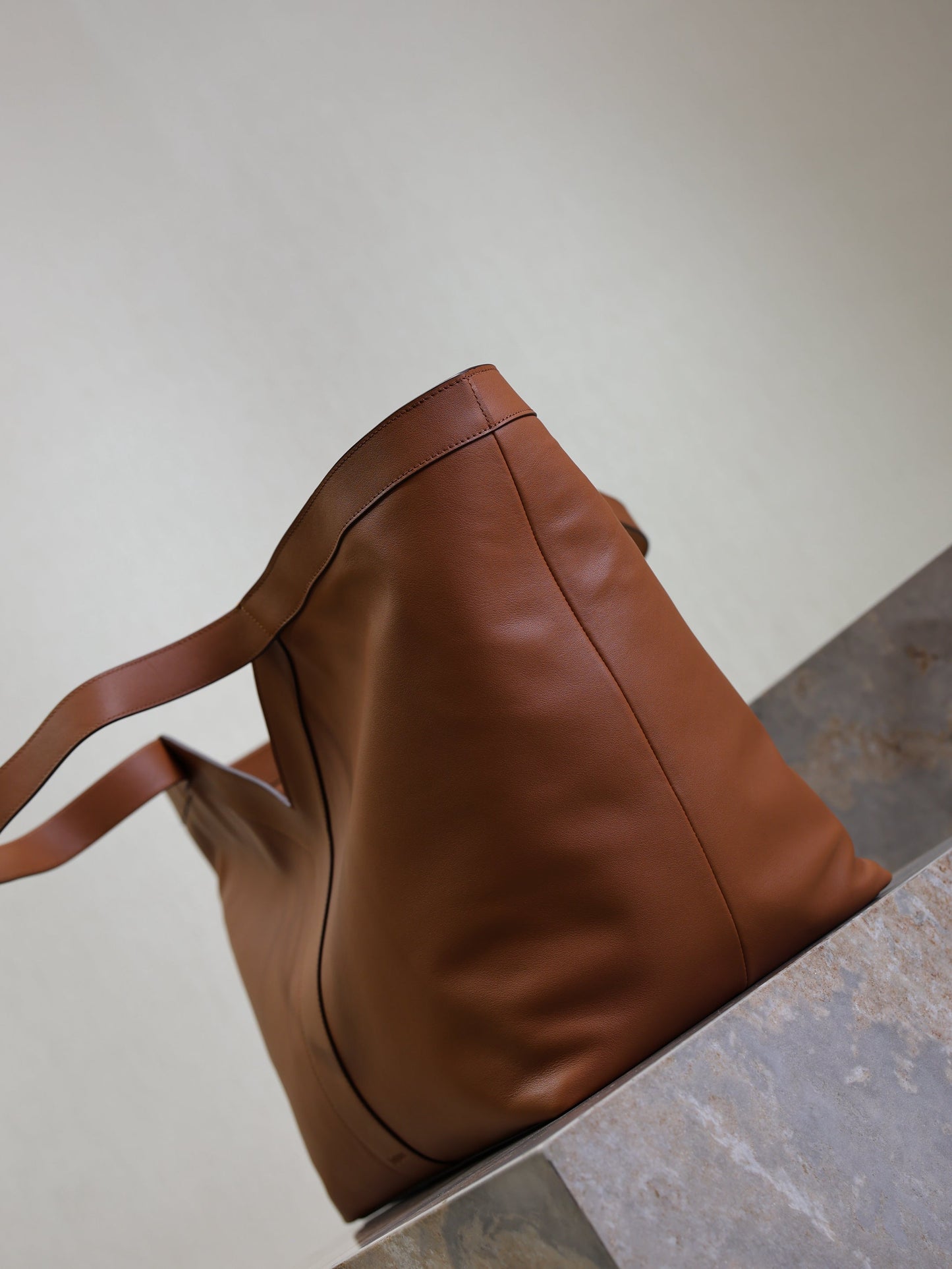 Prada Y Tote Bag Brown Cowhide mysite