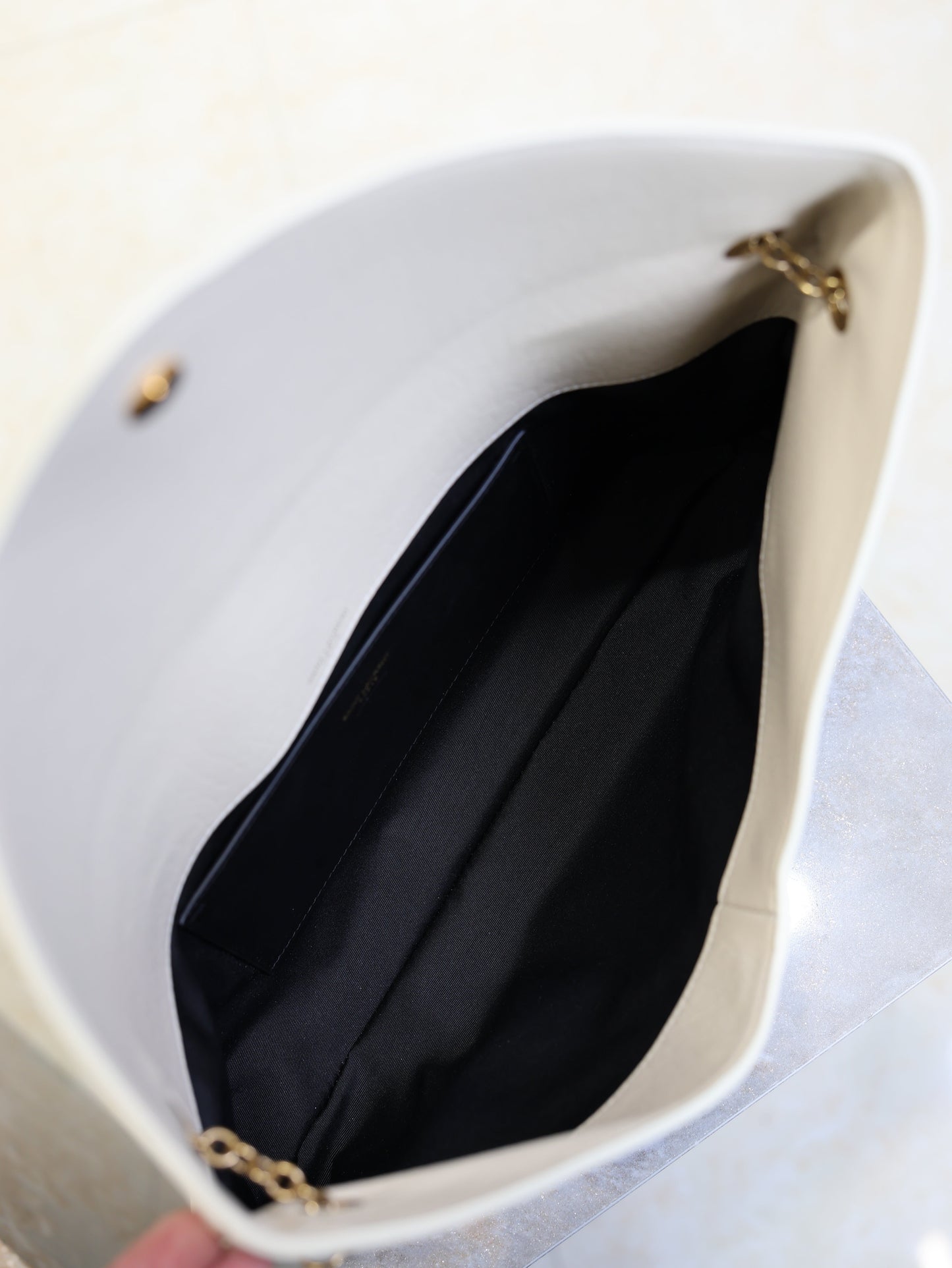 Prada Cassandre XXL Bag 35cm White Lambskin Light GHW mysite