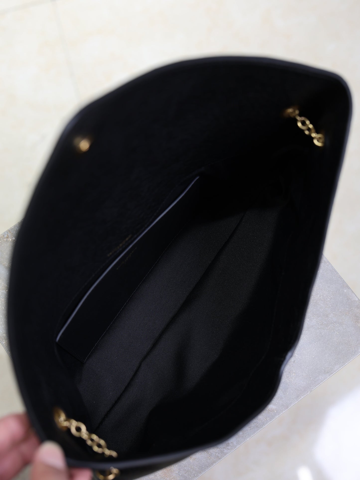 Prada Cassandre XXL Bag 35cm Black Lambskin GHW mysite