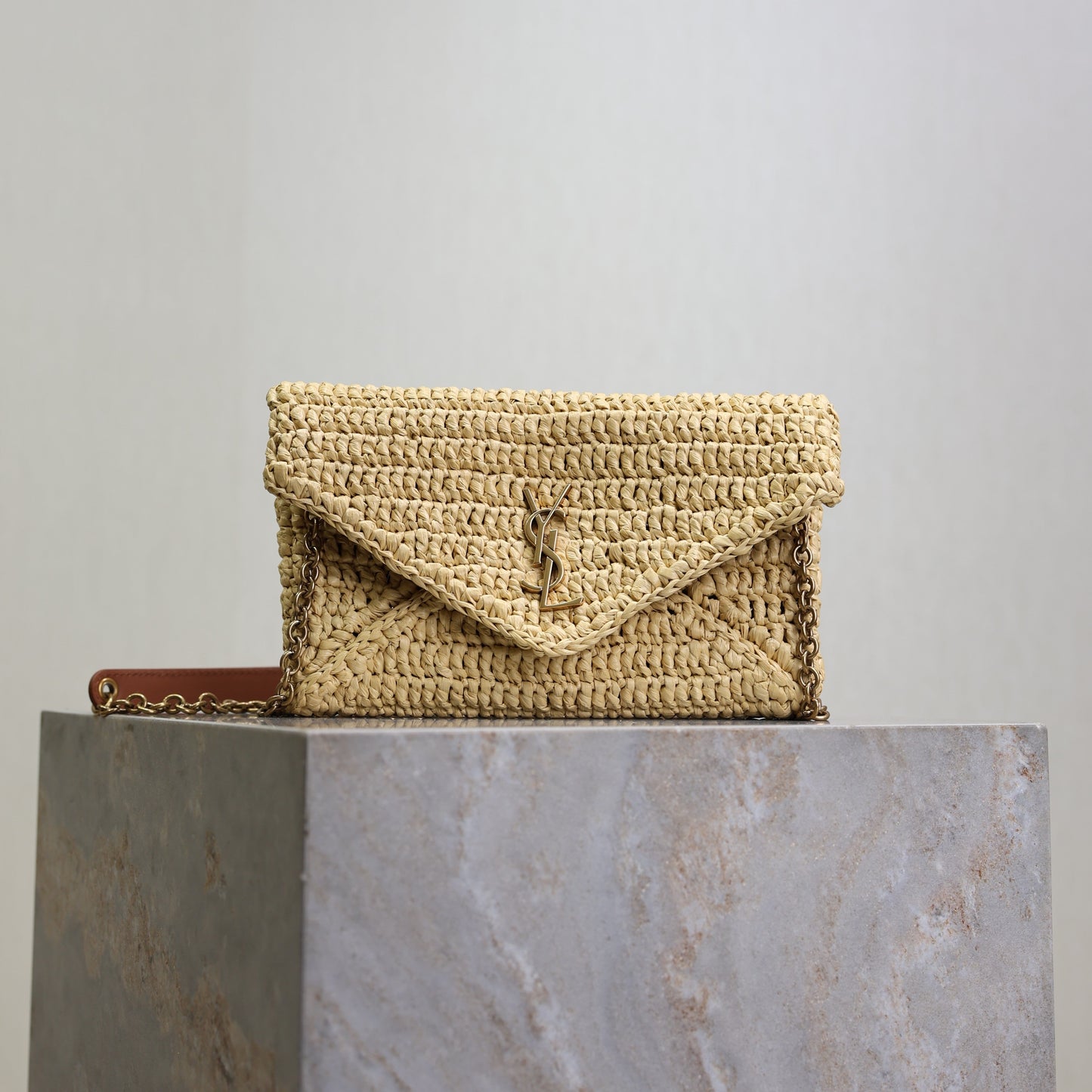 Prada Calypso Bag 19cm Beige Raffia Leather mysite