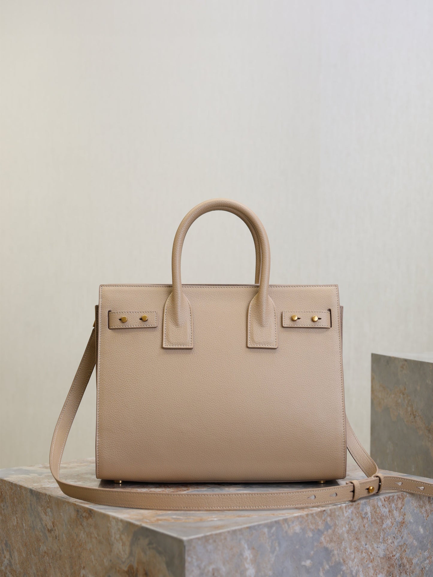 YSL Sac De Jour Nano 32cm Beige Cowhide GHW mysite