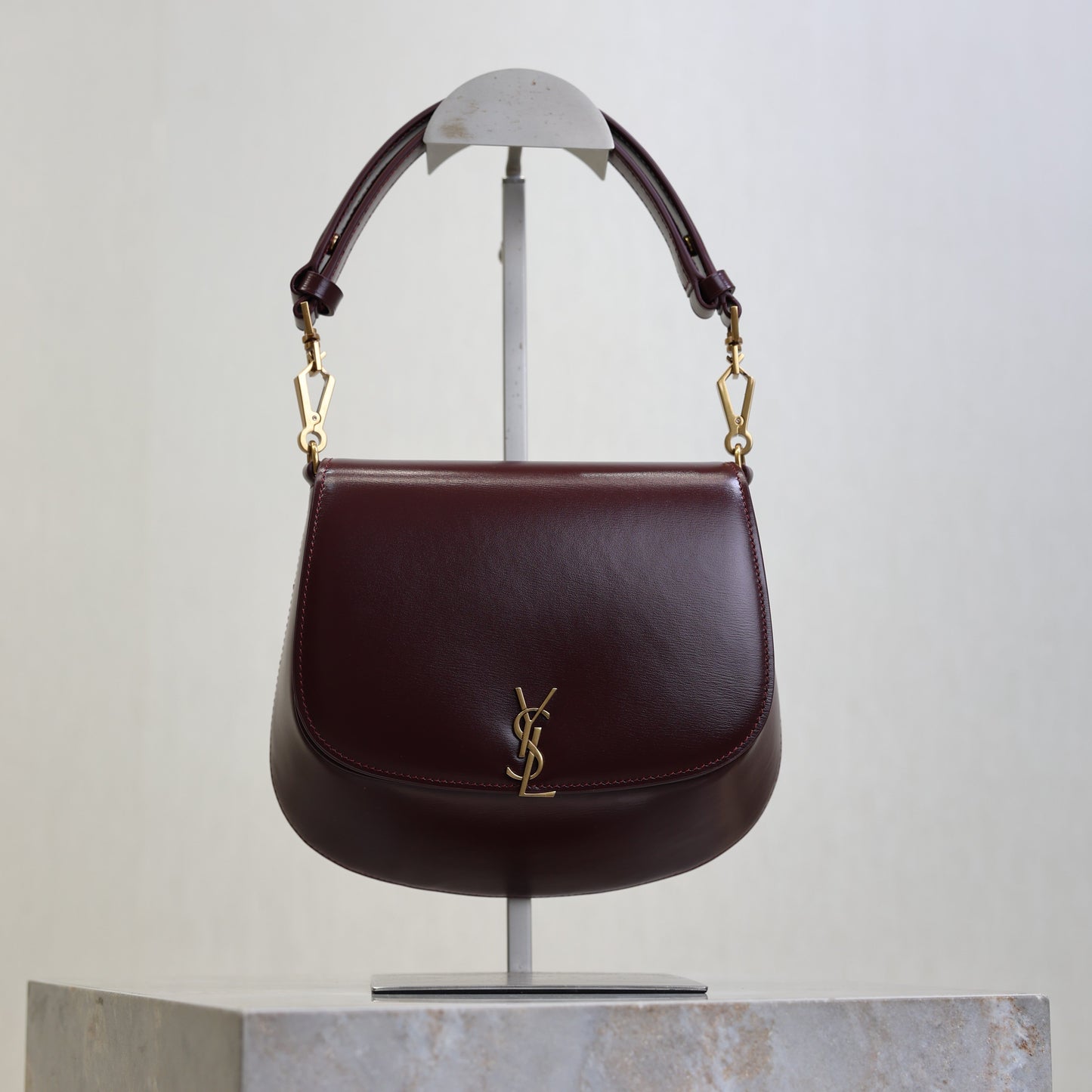 Prada Mini Voltaire 21cm Burgundy Calfskin GHW mysite