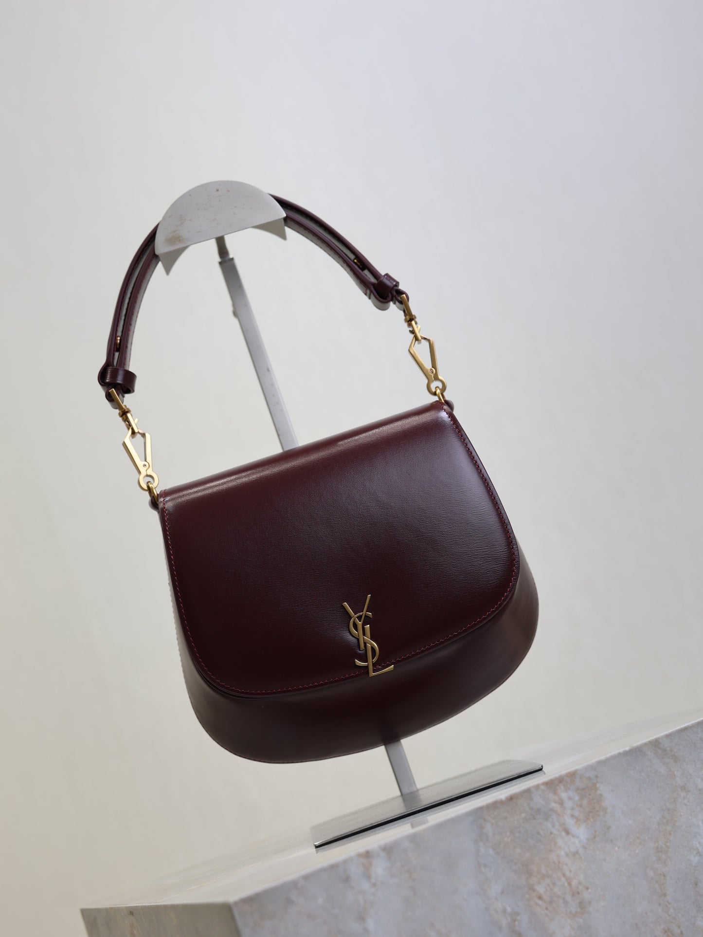 Prada Mini Voltaire 21cm Burgundy Calfskin GHW mysite