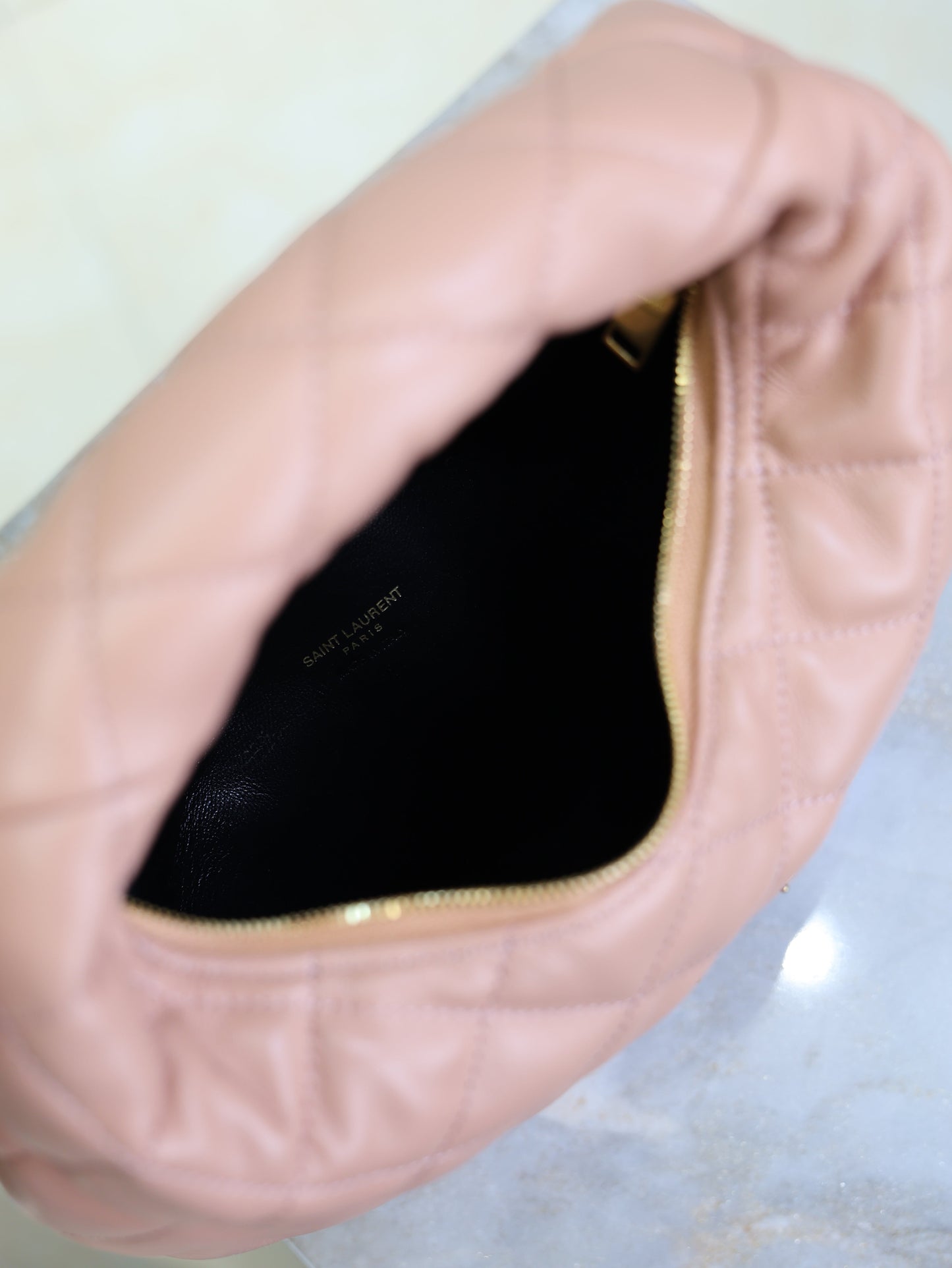 YSL Icarino Bag 17cm Light Pink Sheepskin mysite