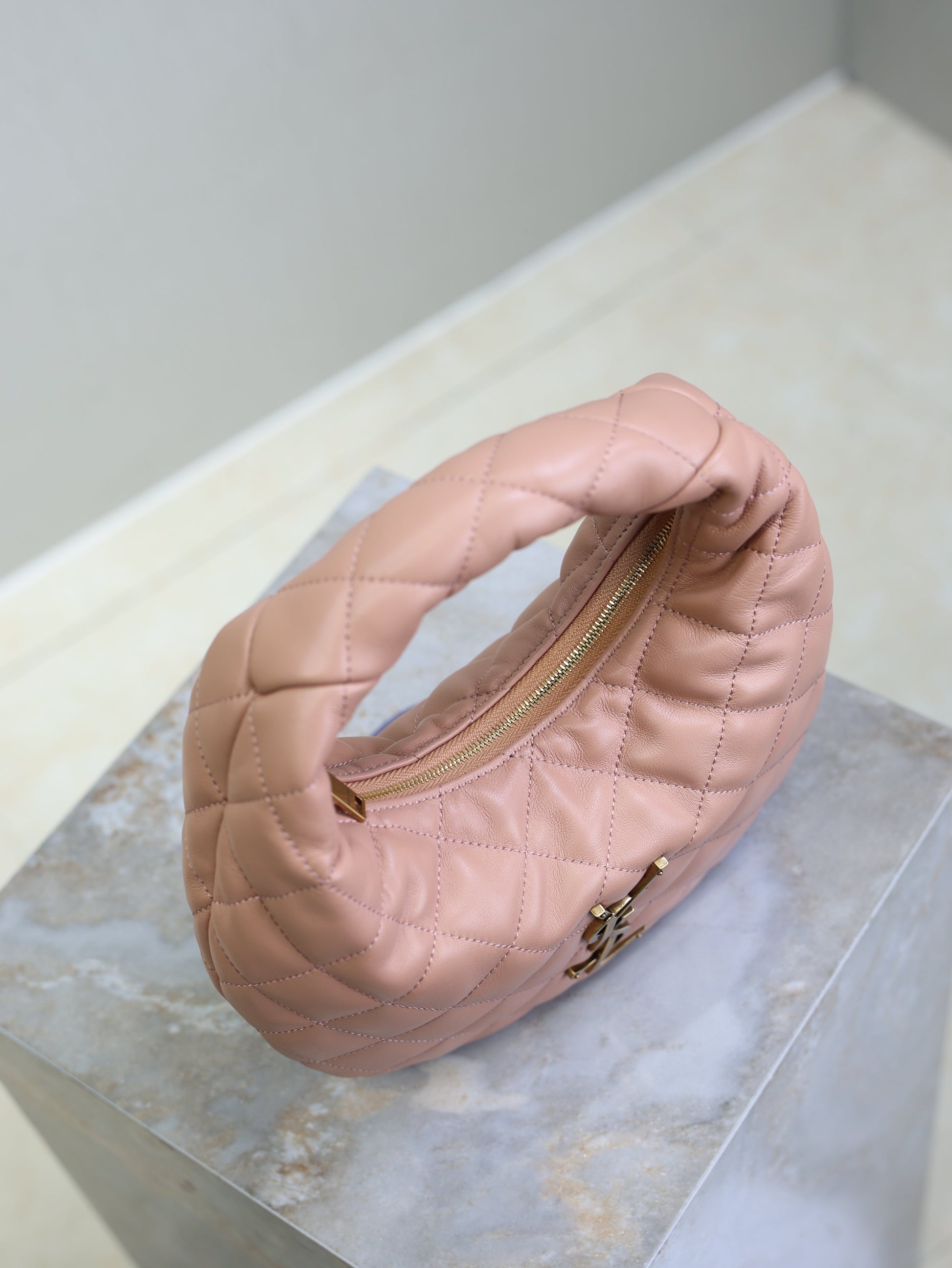 YSL Icarino Bag 17cm Light Pink Sheepskin mysite