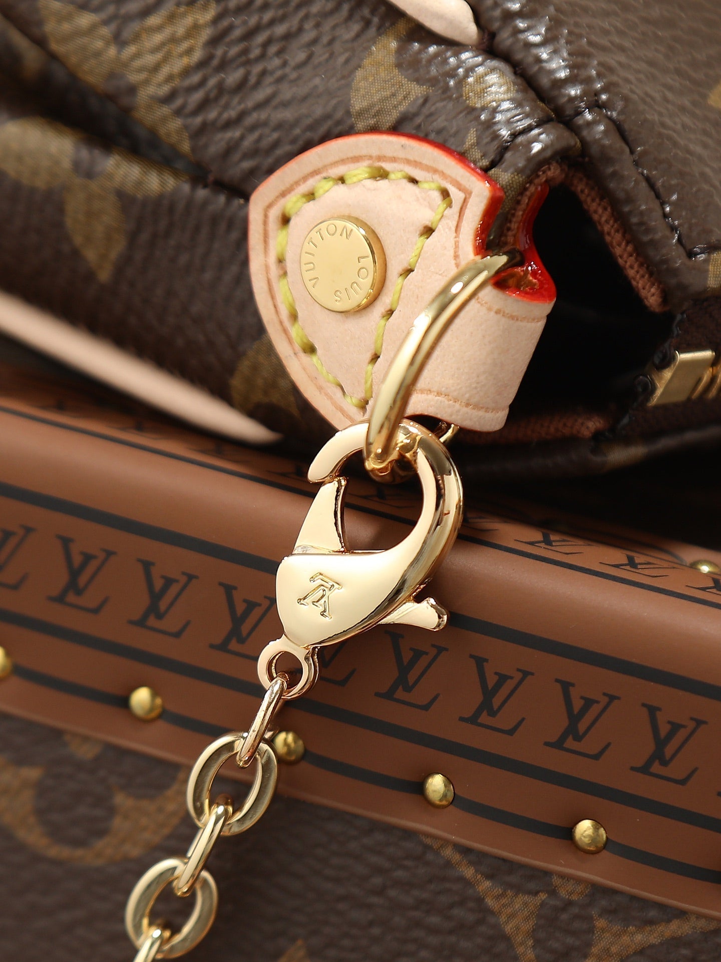 LV Pochette Eva Bag 27cm Monogram Canvas & Cowhide GHW mysite