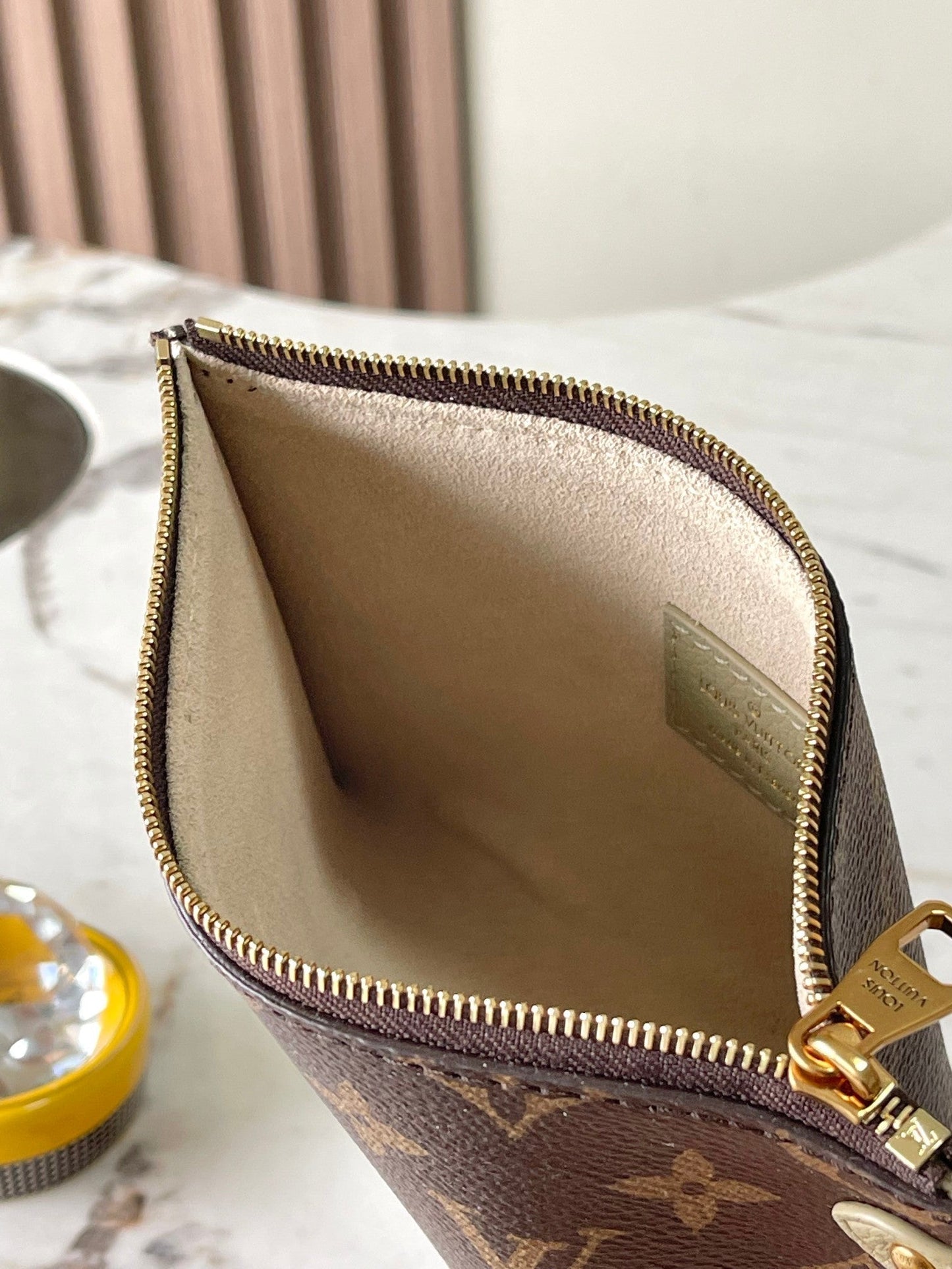 LOW KEY CABAS 47 IN BEIGE GRAINED CALFSKIN GOLD BUCKLE mysite