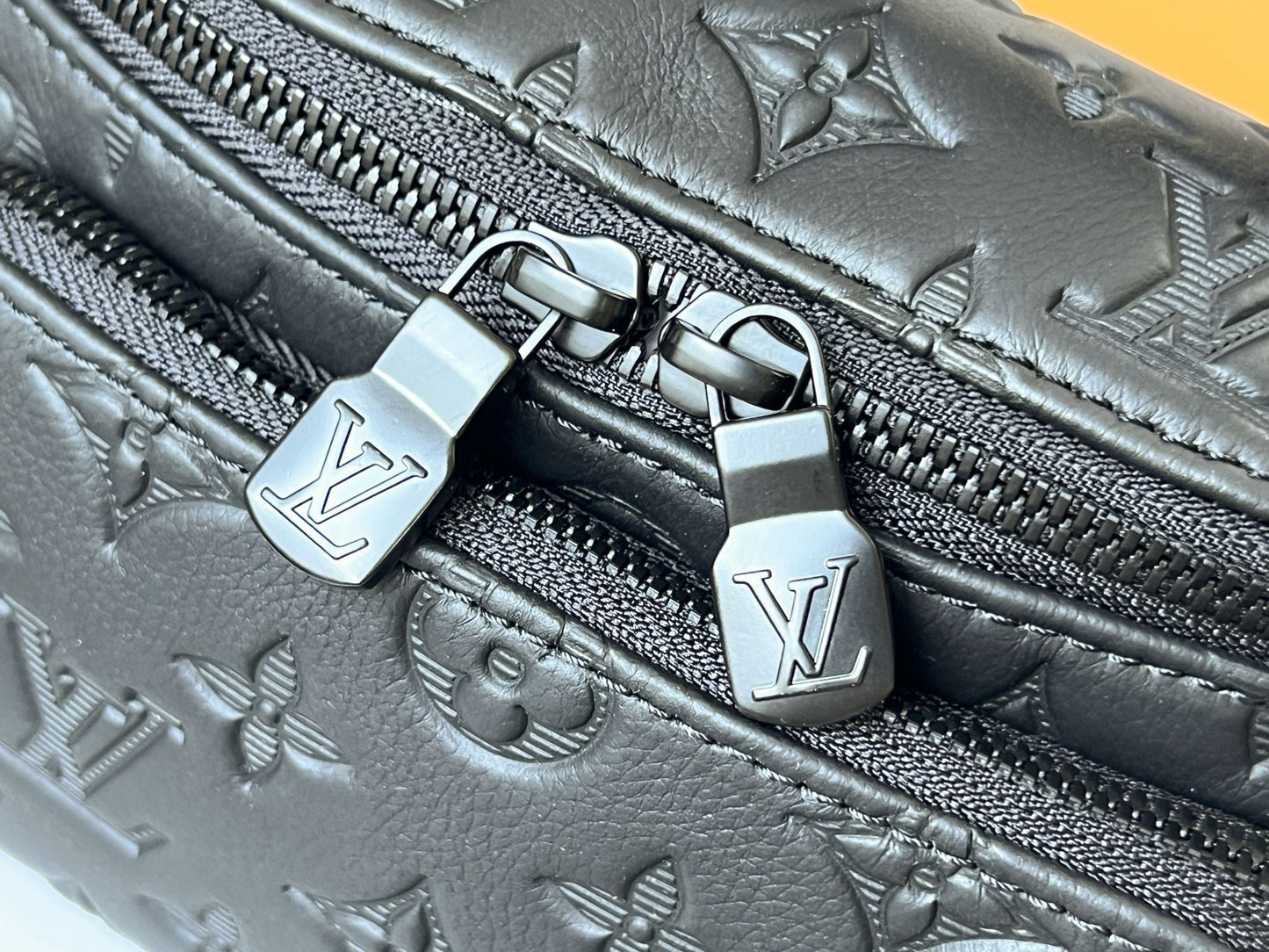 LV Rush Bumbag Black Monogram Shadow calfskin mysite