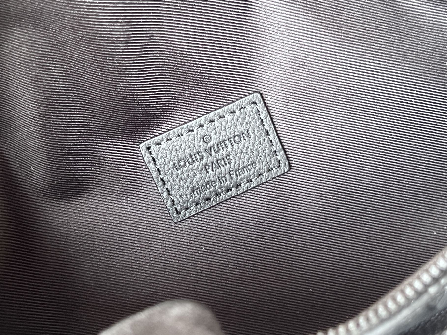 LV Rush Bumbag Black Monogram Shadow calfskin mysite