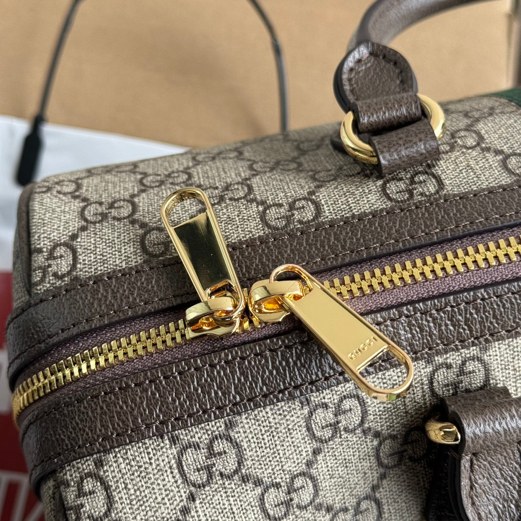 Gucci Ophidia Bag Beige mix Brown Canvas 240085 mysite