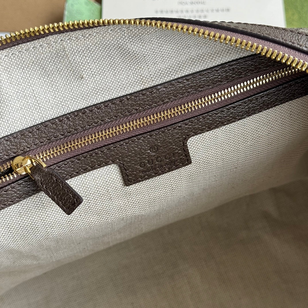 Gucci Ophidia Bag Beige mix Brown Canvas 240085 mysite