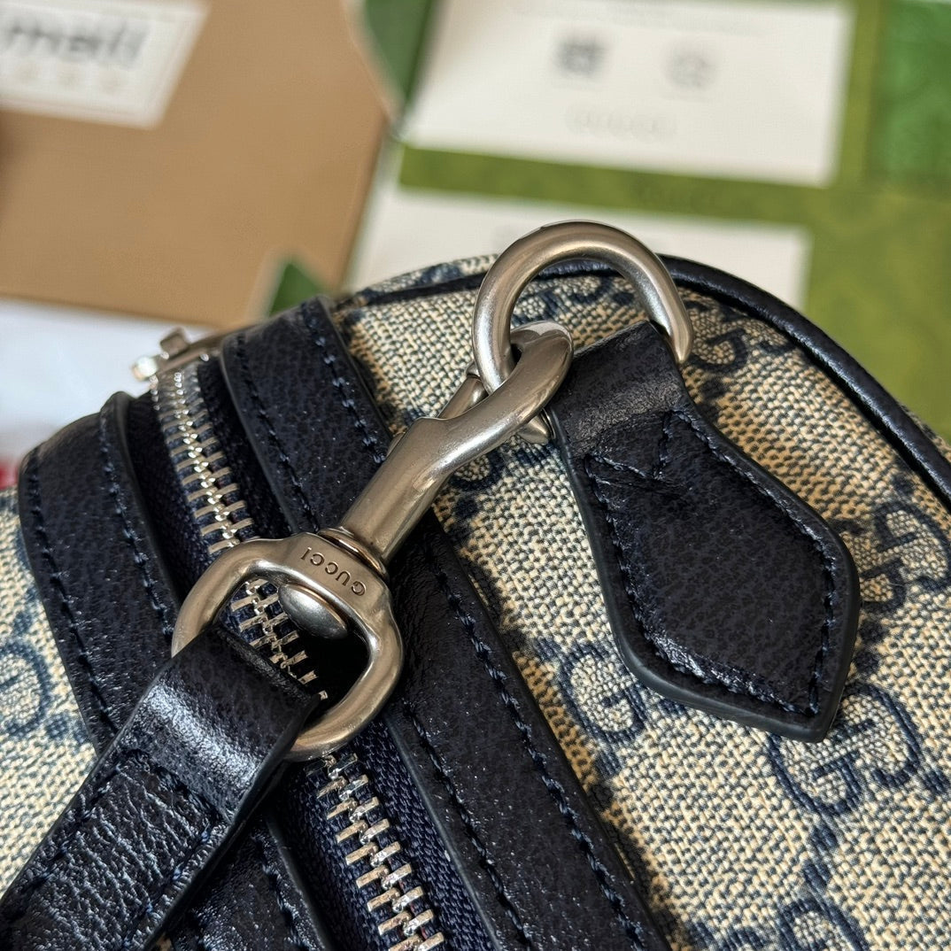 Gucci Ophidia Bag Beige mix Blue Canvas 240088 mysite