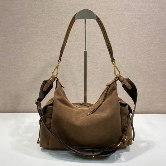 PRA Explorer Bag Brown Suede 341105 mysite
