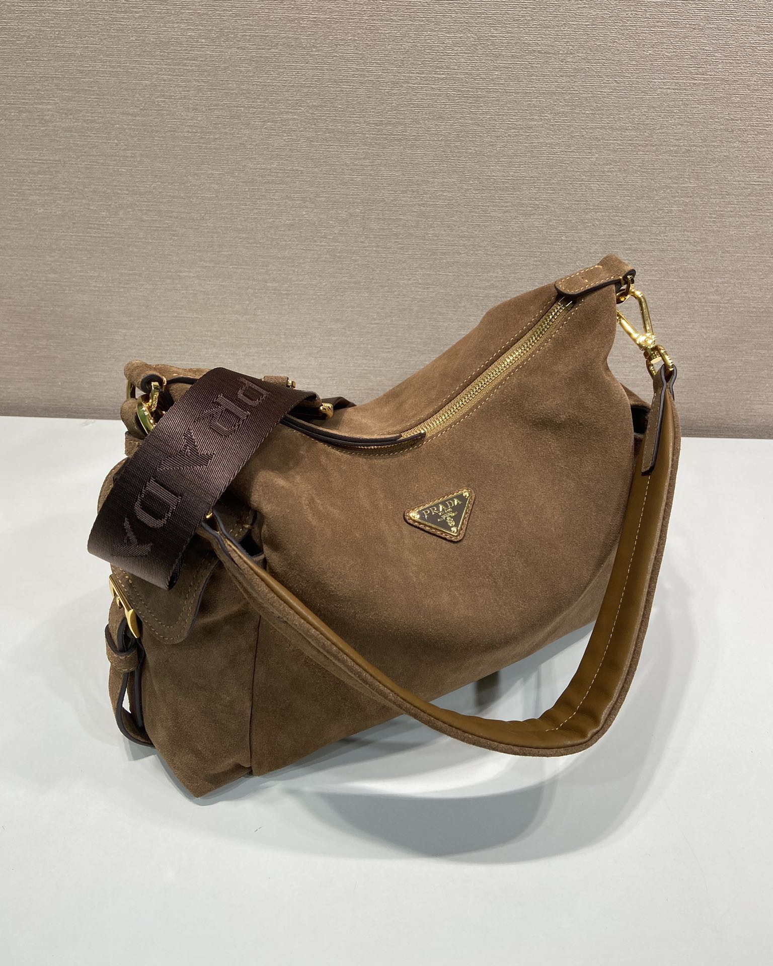 PRA Explorer Bag Brown Suede 341105 mysite