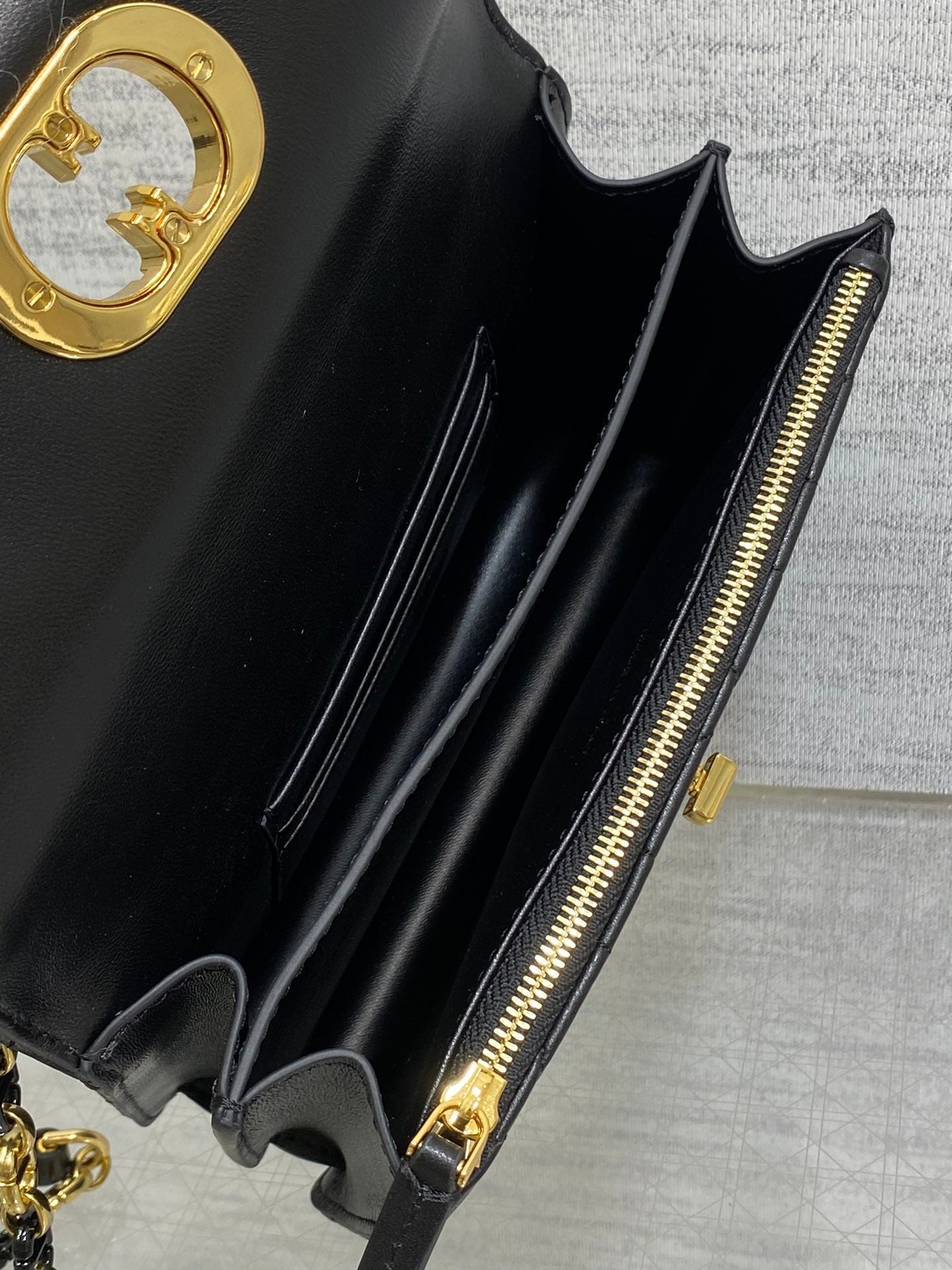 CD Miss Caro 17 Bag Black Calfskin 226490 mysite