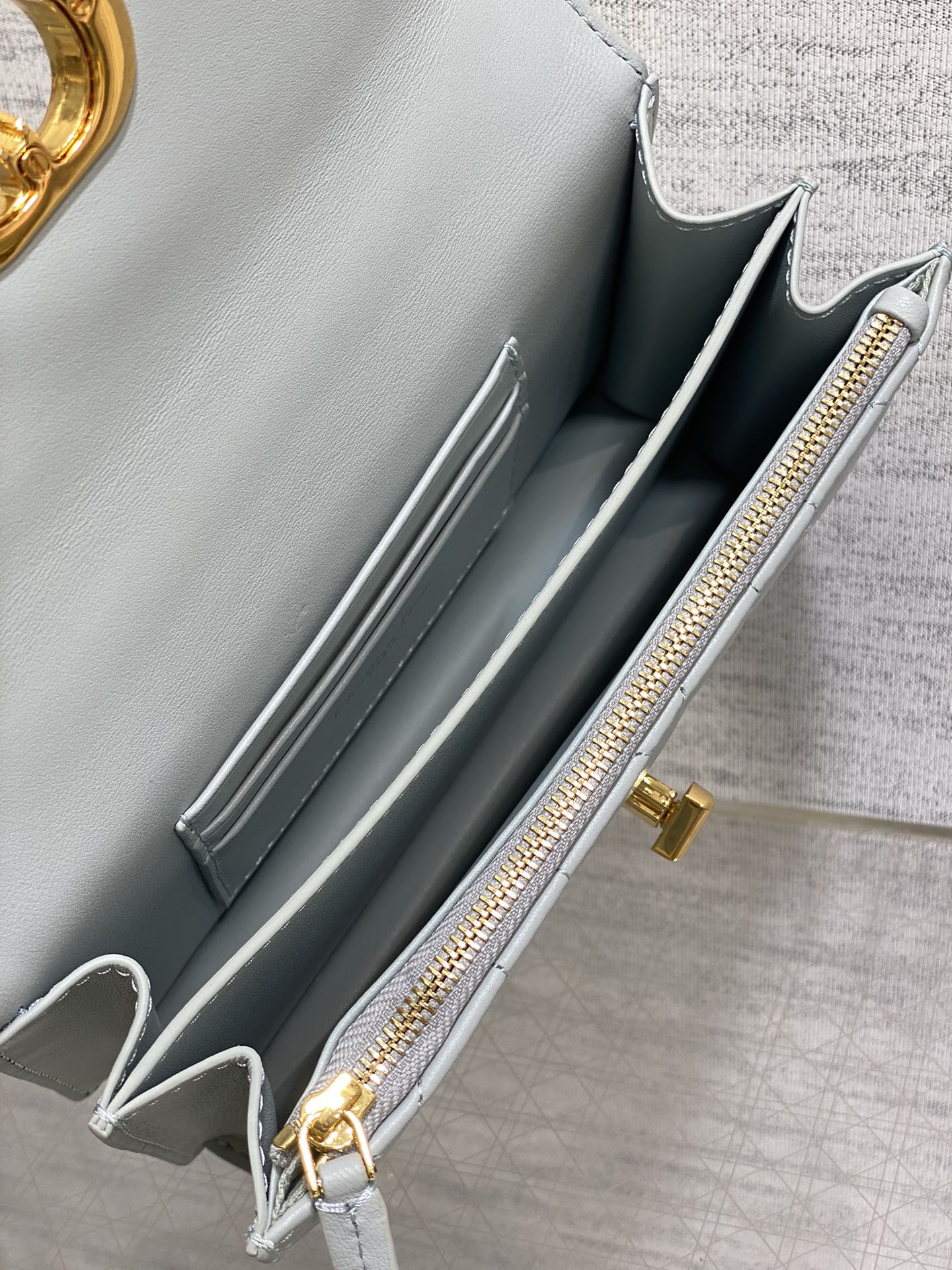 CD Miss Caro 17 Bag Light Blue Calfskin 226496 mysite