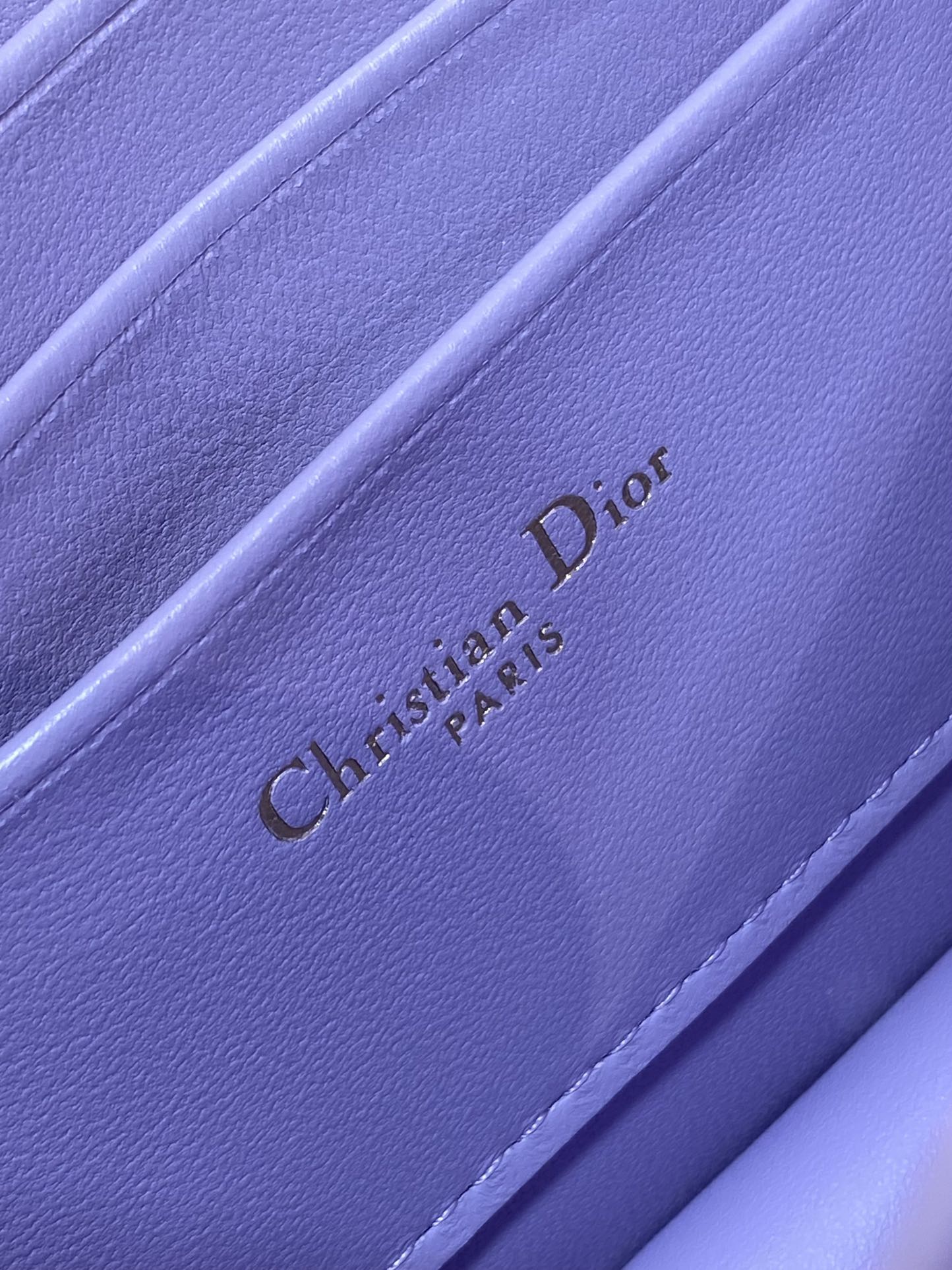 CD Miss Caro 17 Bag Purple Calfskin 229250 mysite