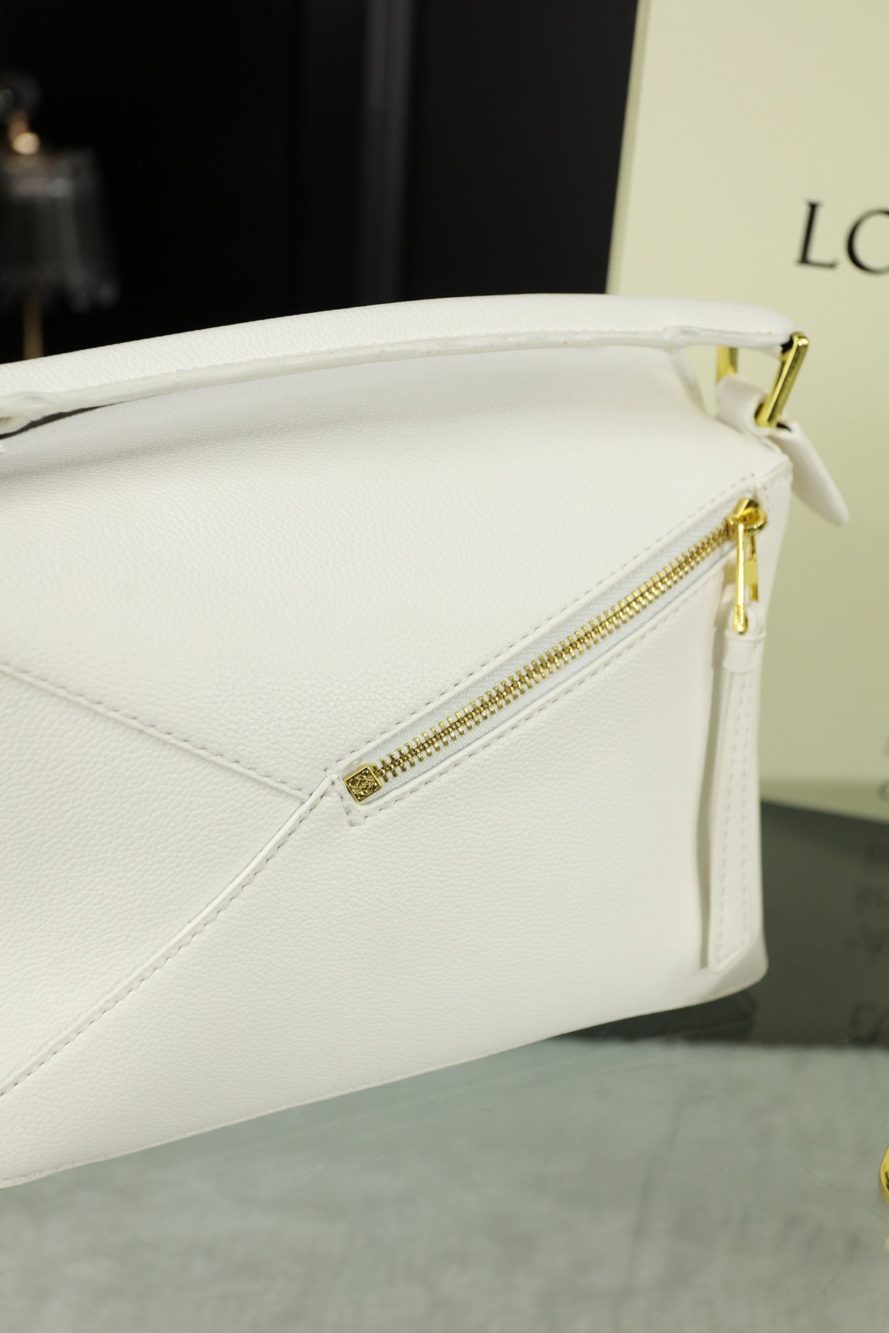 LOE MINI PUZZLE 23 BAG IN WHITE CALFSKIN mysite