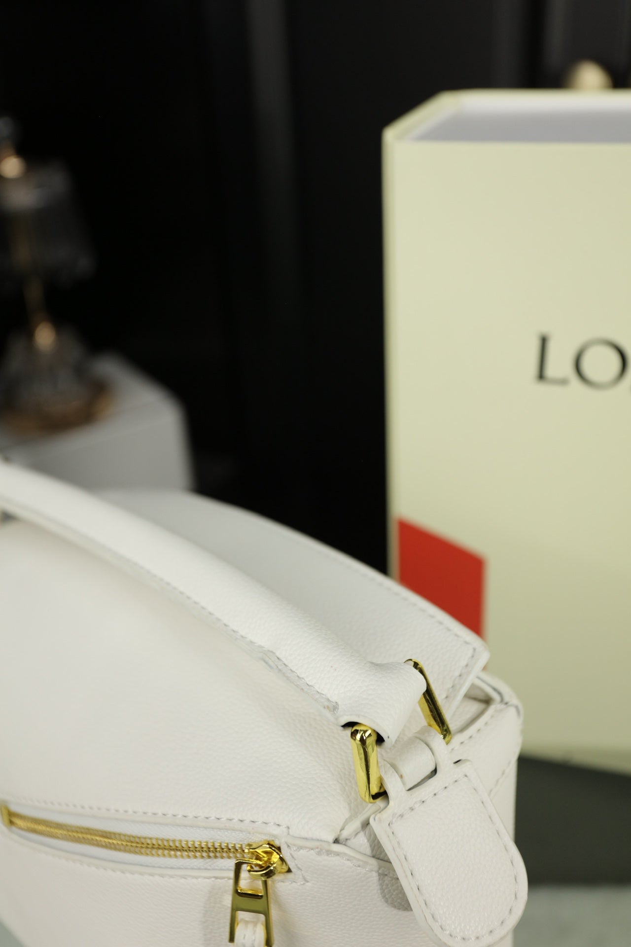 LOE MINI PUZZLE 23 BAG IN WHITE CALFSKIN mysite