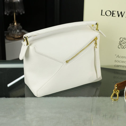 LOE MINI PUZZLE 23 BAG IN WHITE CALFSKIN mysite