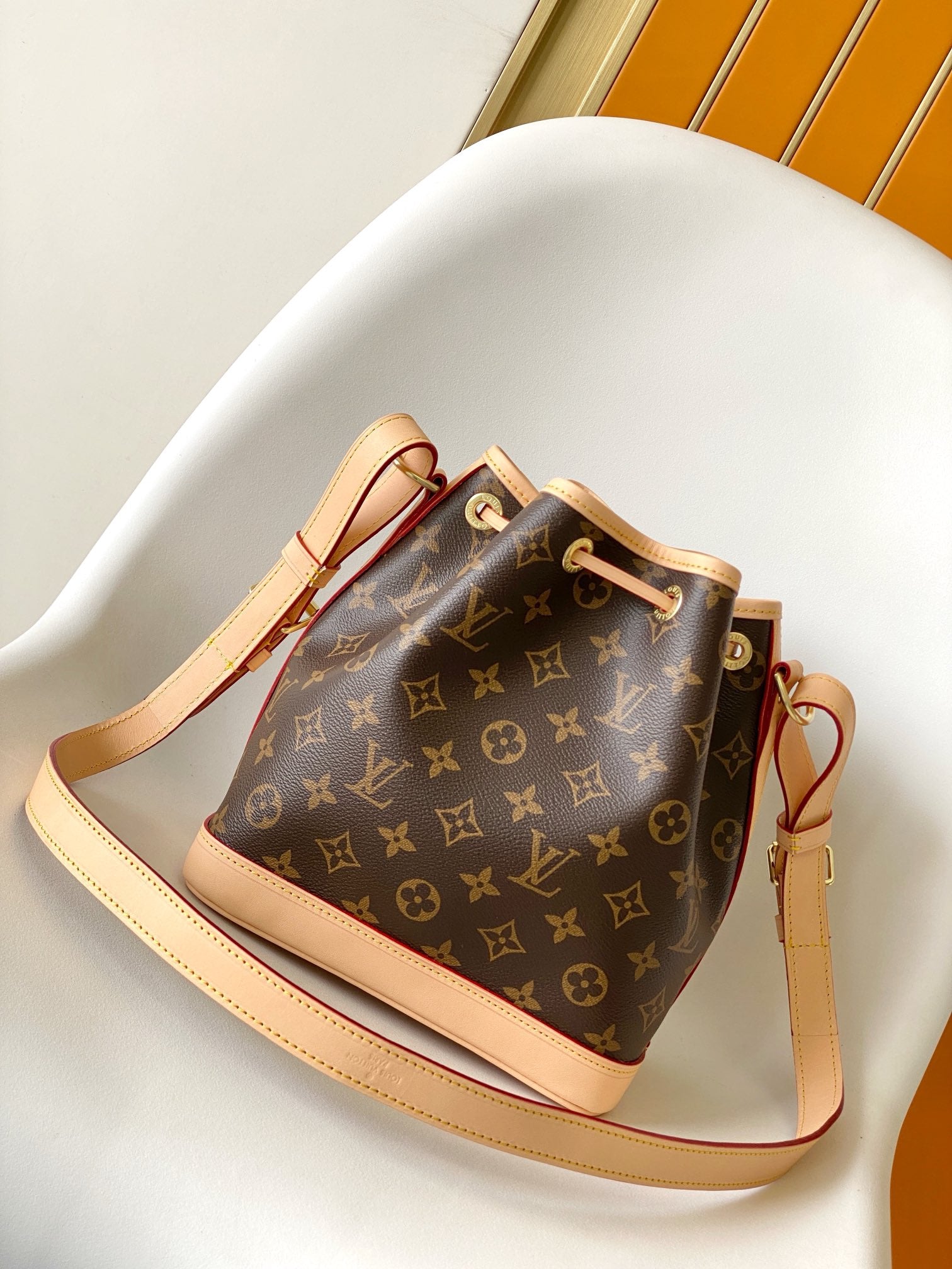 LV Noé BB Bag 22cm Brown Beige Monogram Canvas & Cowhide mysite