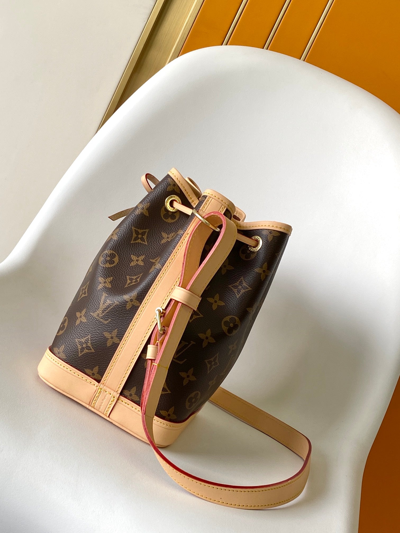 LV Noé BB Bag 22cm Brown Beige Monogram Canvas & Cowhide mysite