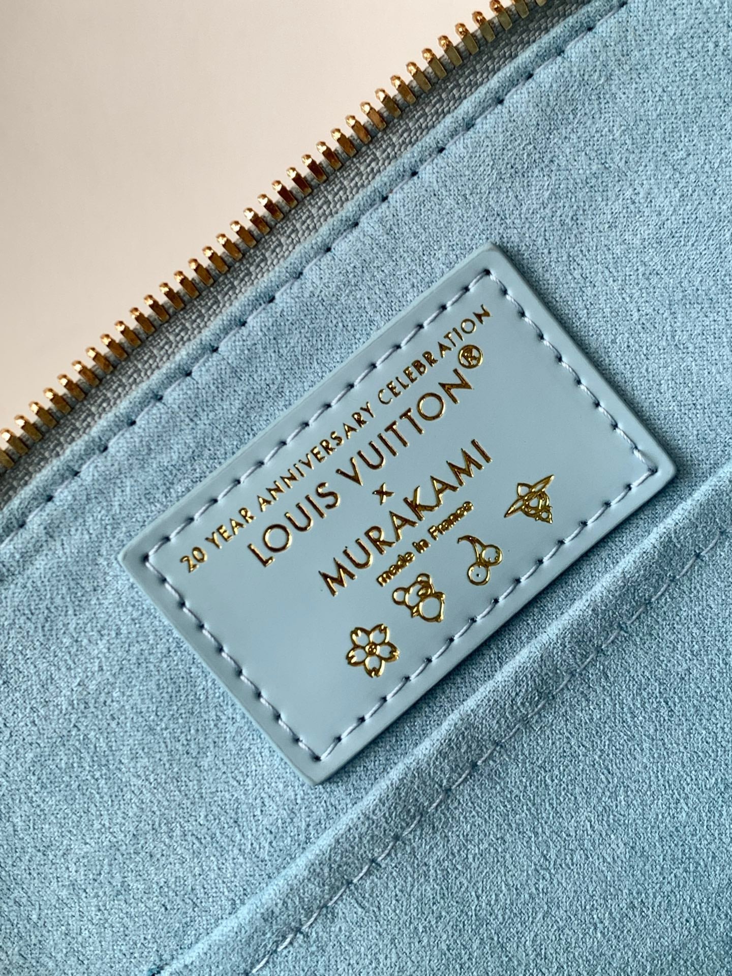 LV x TM Alma BB M13670 Handbag 23.5cm Light Blue Epi Grained Cowhide mysite