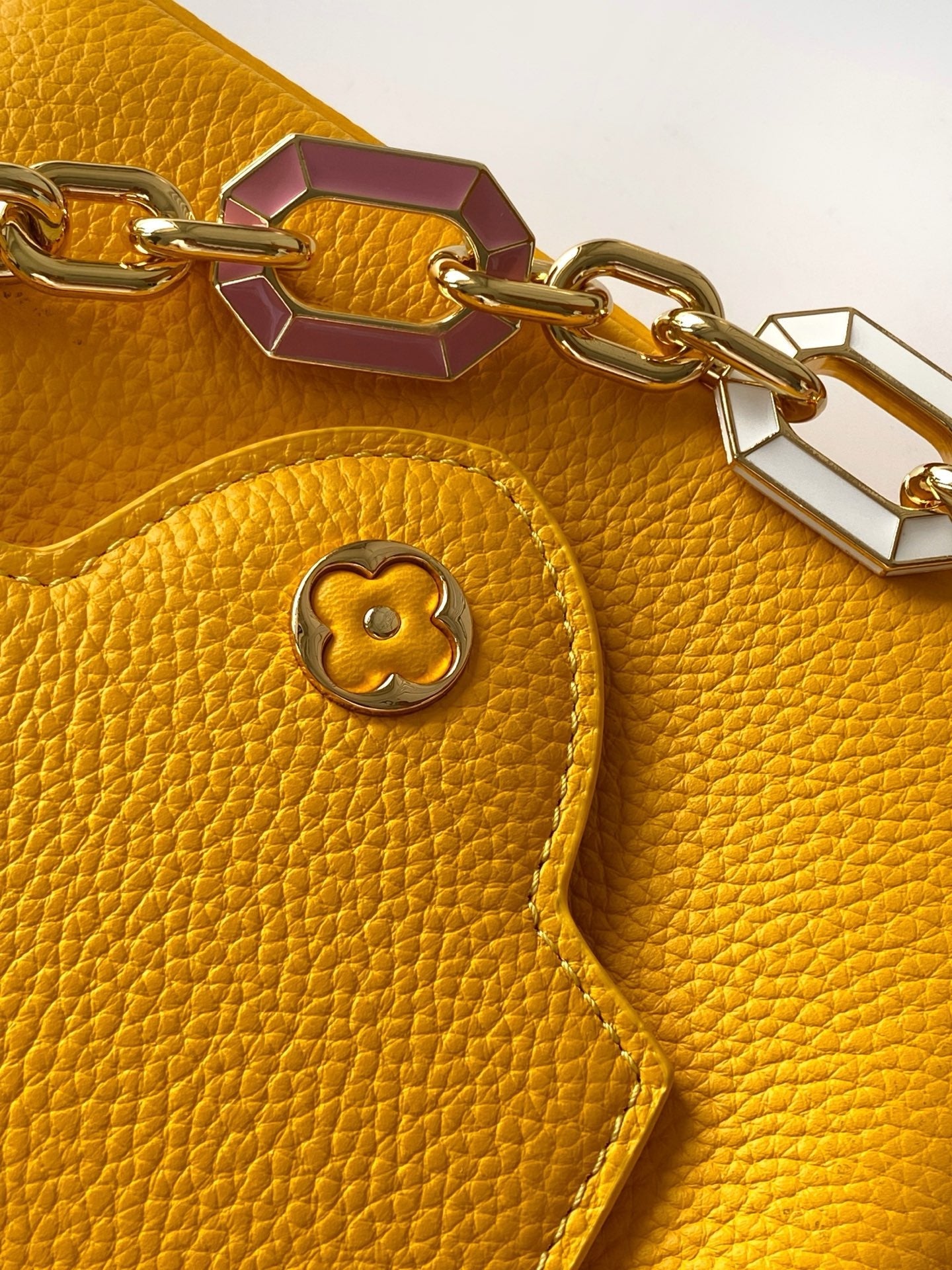 LV M25232 Capucines BB Handbag 21cm Orange Taurillon Cowhide  GHW mysite