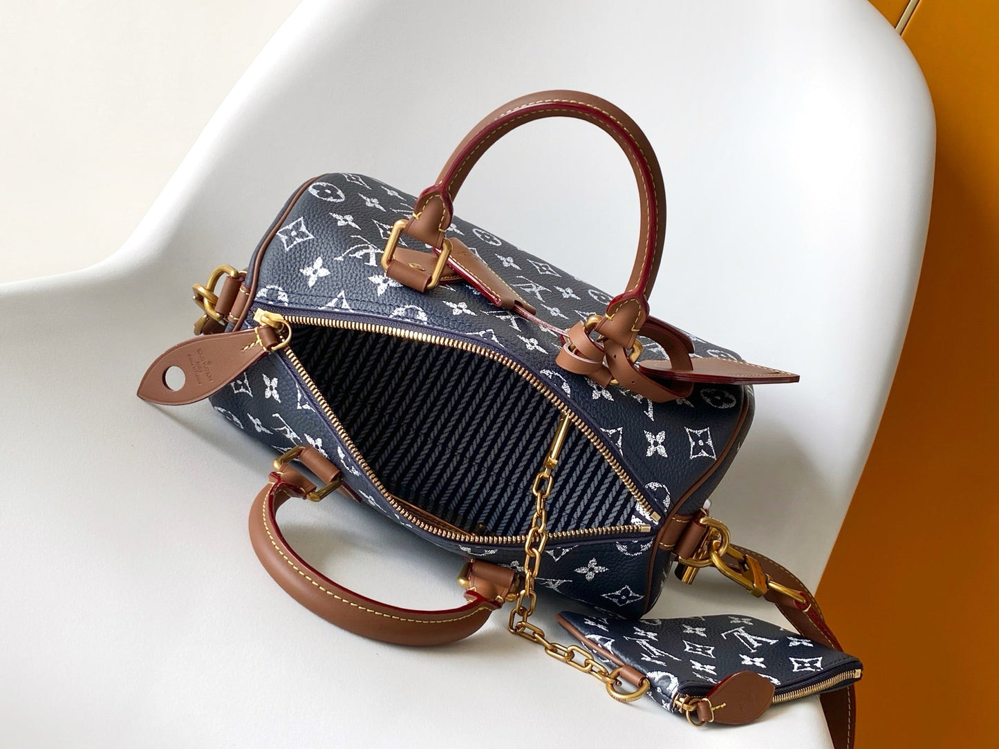 LV Speedy P9 Bandoulière 25cm Monogram Calfskin GHW mysite