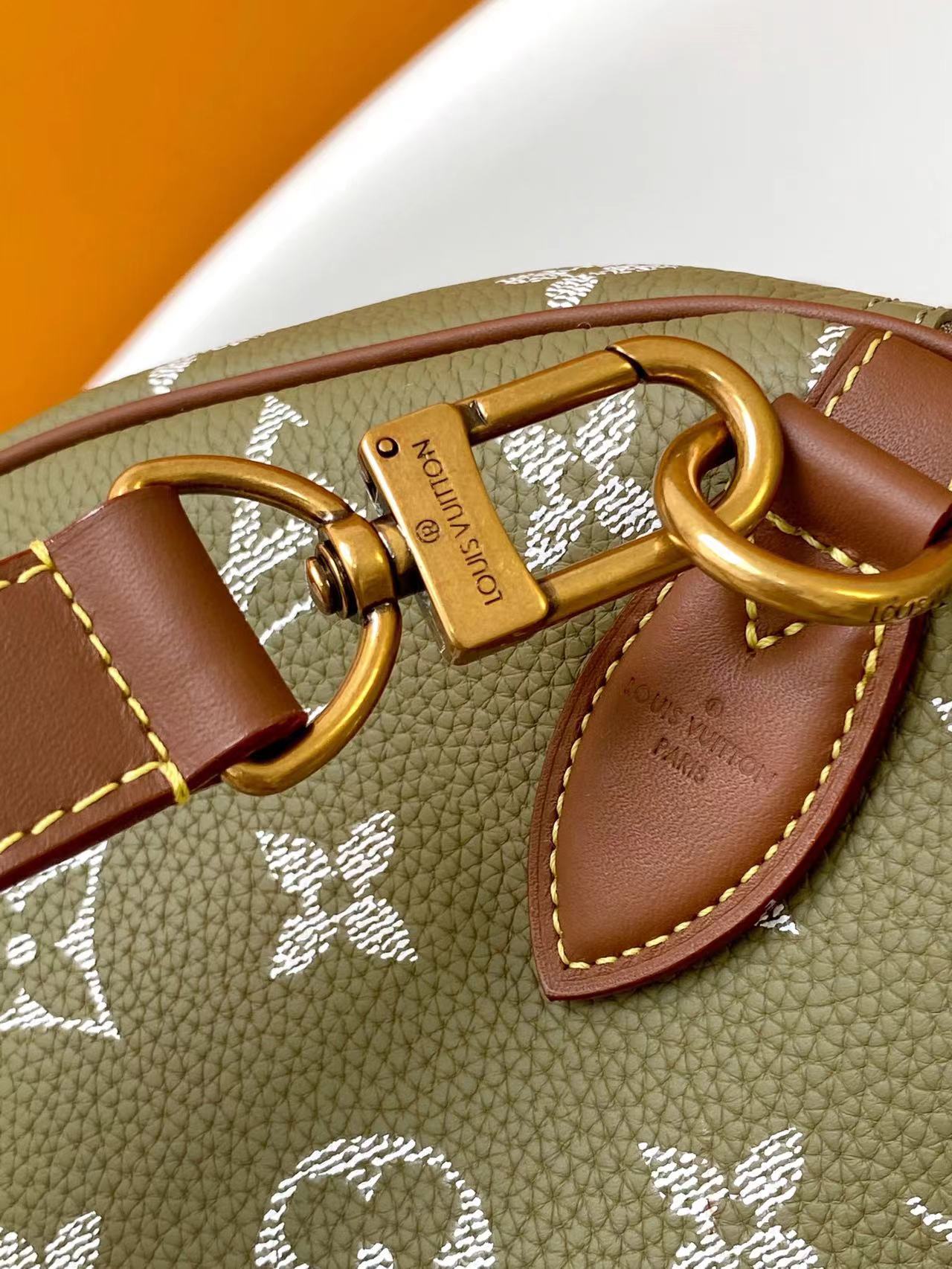 LV Speedy Bandoulière 40cm Green Sancha Monogram Calfskin GHW mysite