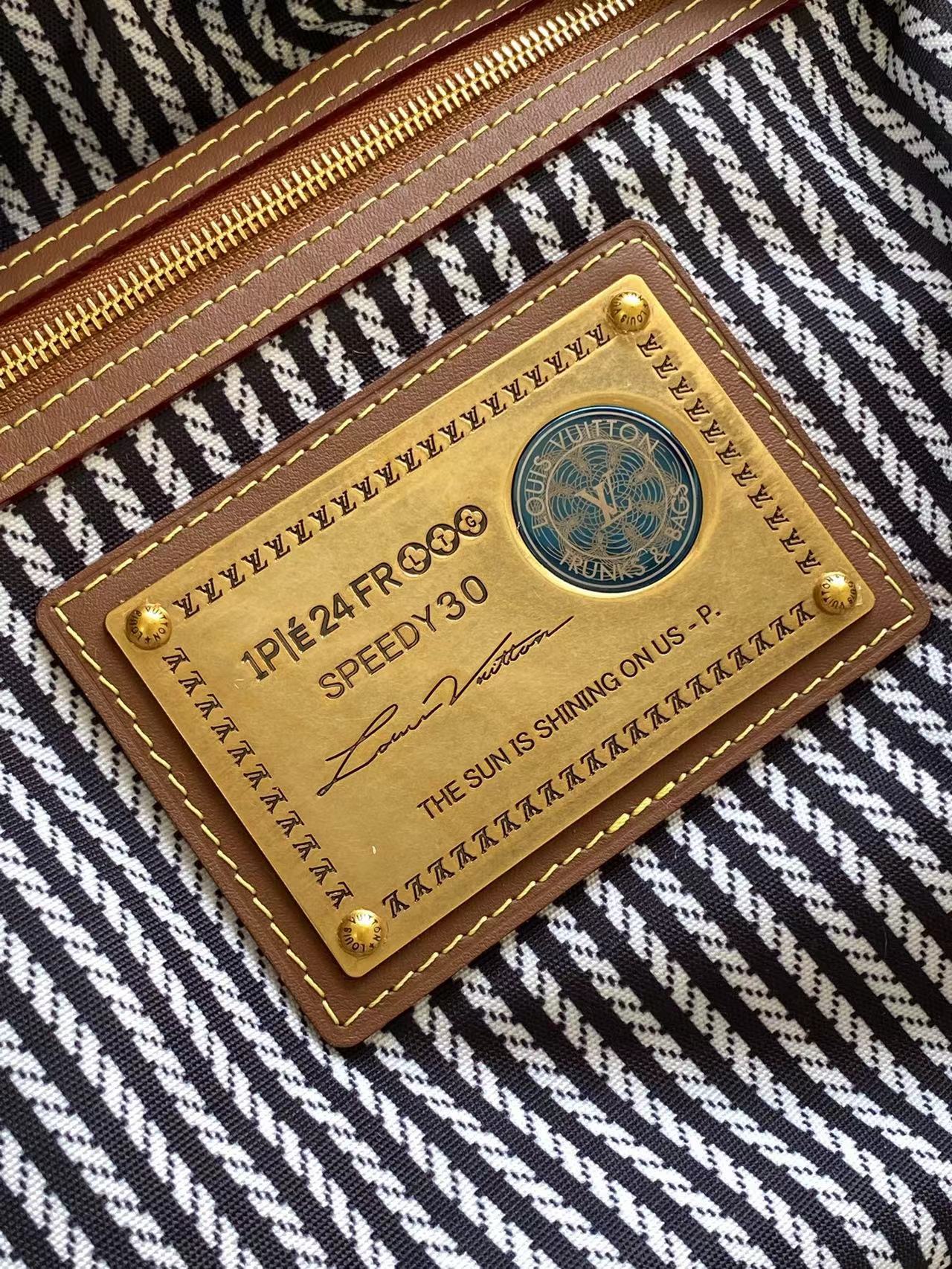 LV Speedy Bandoulière 30cm Indigo Blue Monogram Calfskin GHW mysite