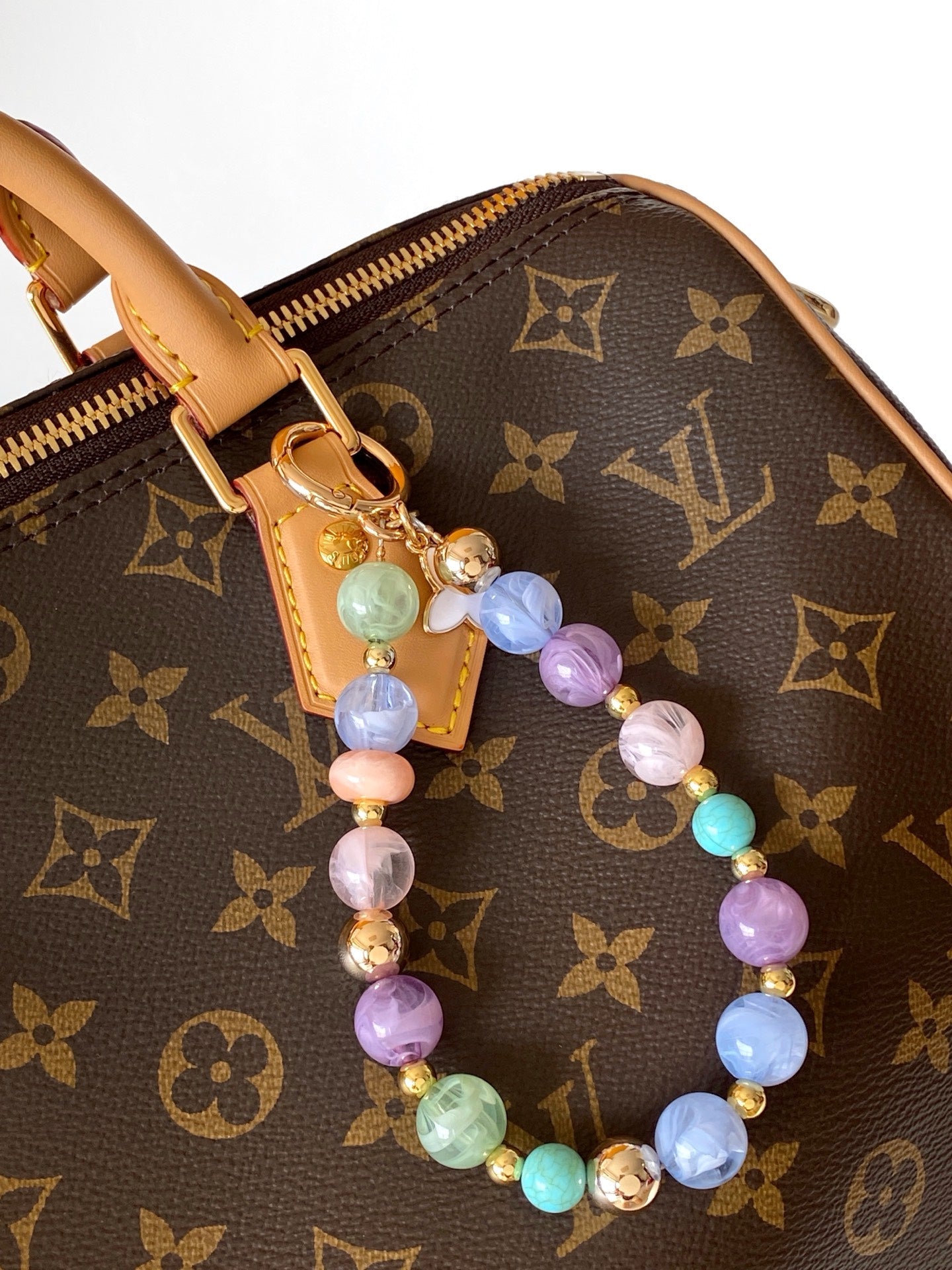 LV Speedy Soft 30 Boho Brown Green Monogram Canvas GHW mysite