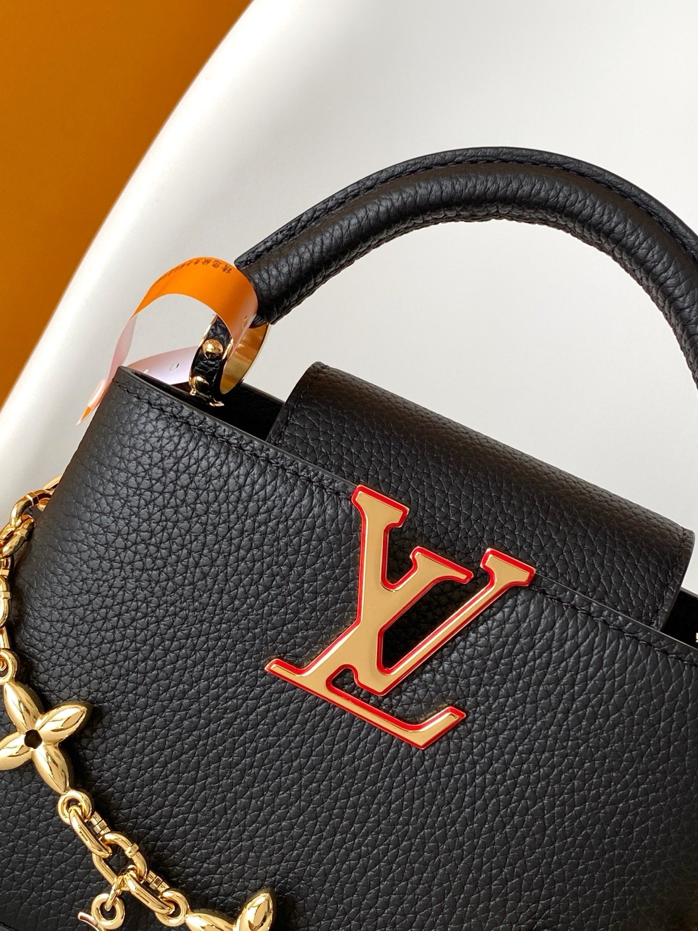 LV x TM Capucines Cheerful Cherry Charms 21 Black Taurillon Leather 268140 mysite