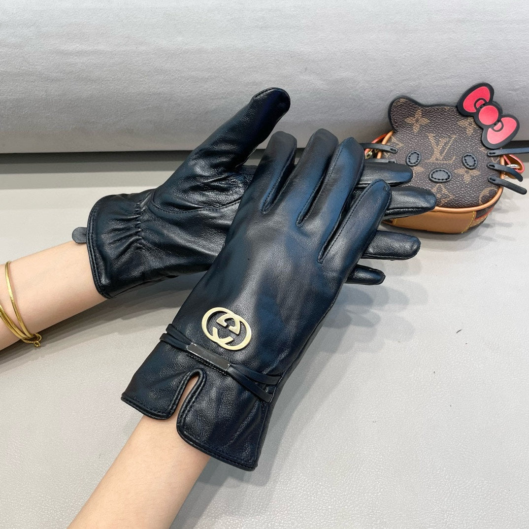 TOUCHSCREEN GLOVES IN BLACK SHEEPSKIN 391498 mysite