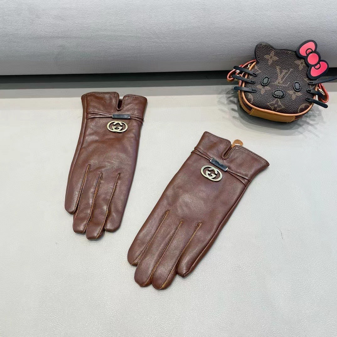 TOUCHSCREEN GLOVES IN PENNY BROWN SHEEPSKIN 391499 mysite