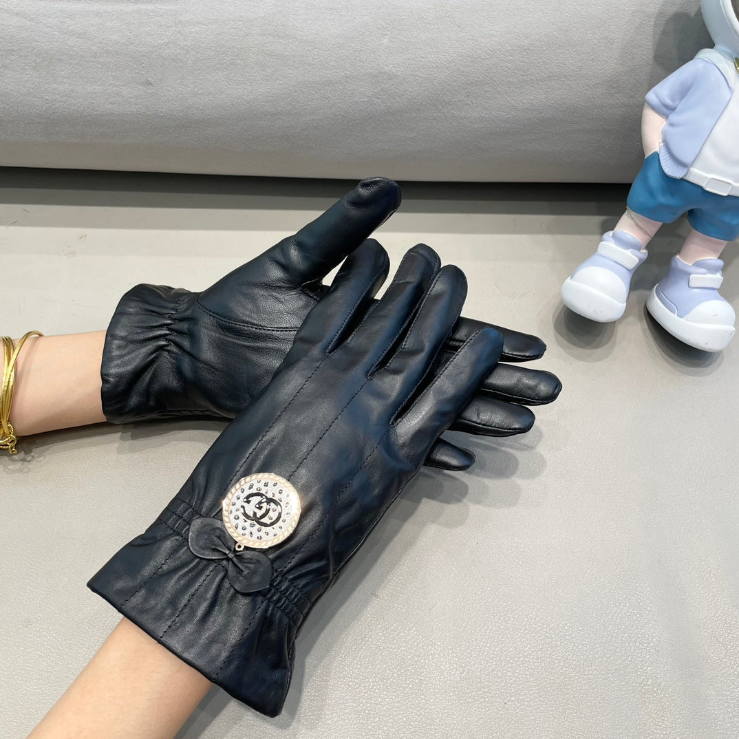 CLASSIC TOUCHSCREEN GLOVES IN BLACK SHEEPSKIN 427387 mysite