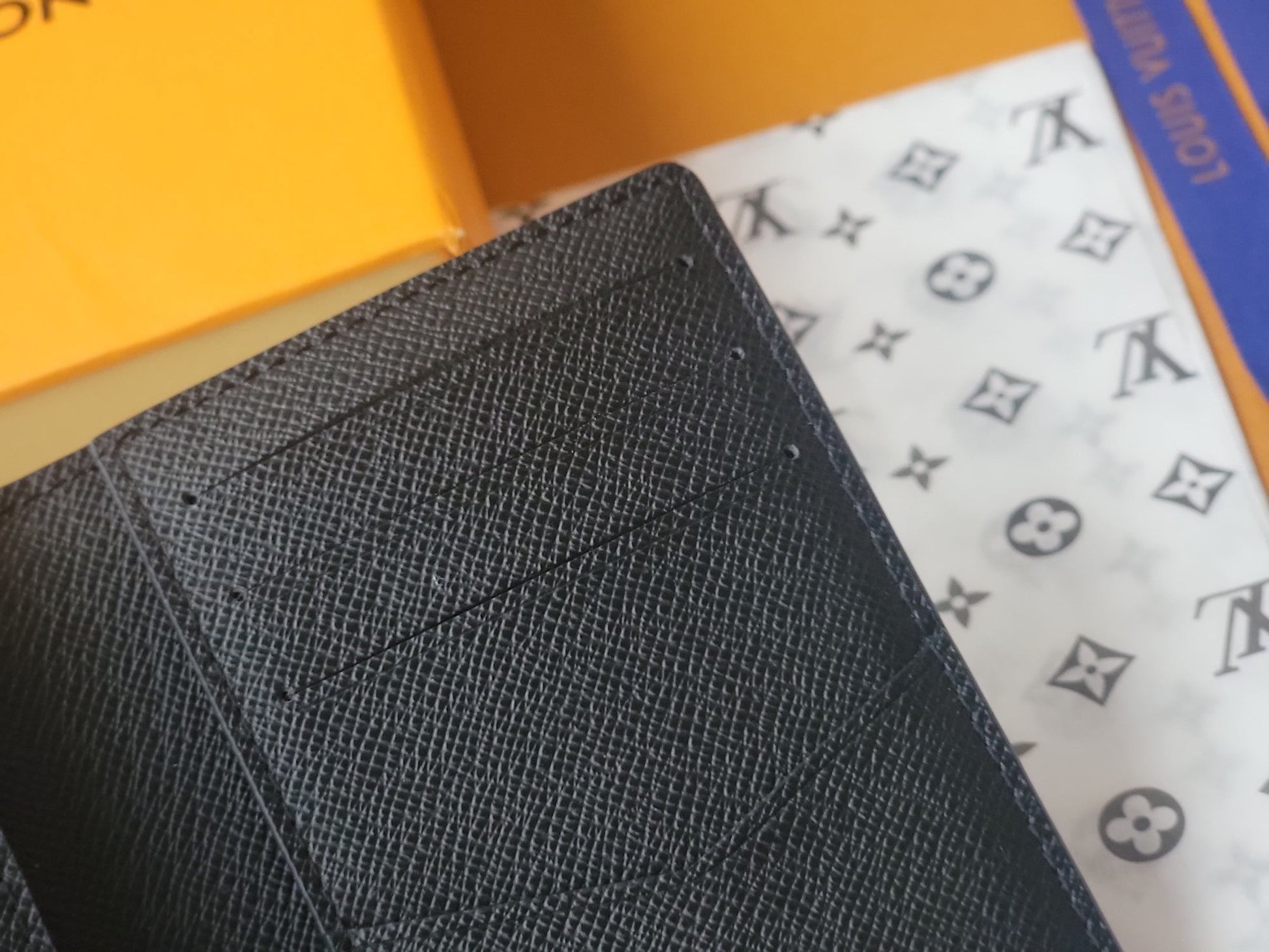 LV M82574 Faces Pocket Organizer Brown Monogram Canvas & Cowhide mysite