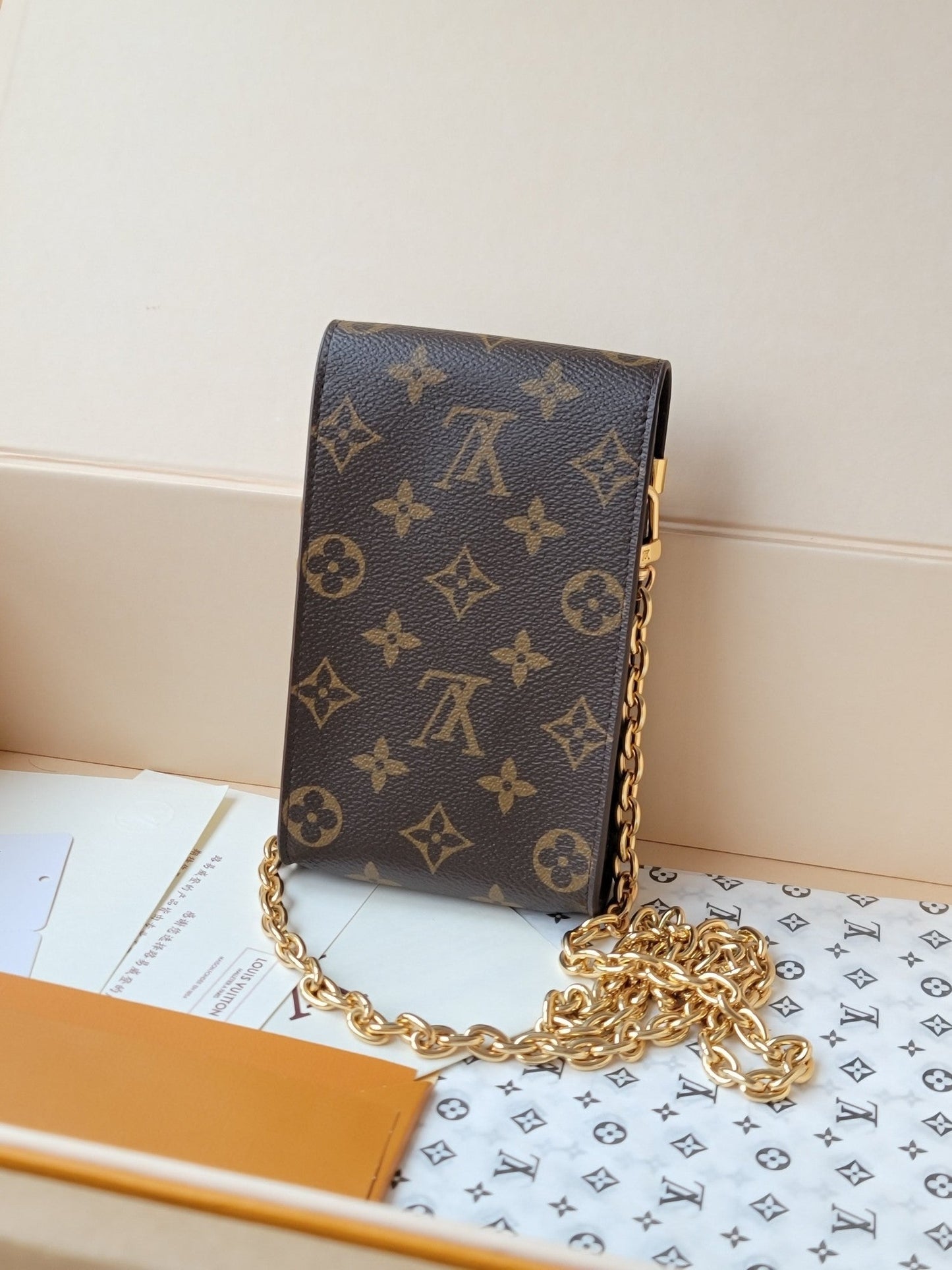 LV Phone Pouch Métis Brown Monogram Canvas GHW mysite