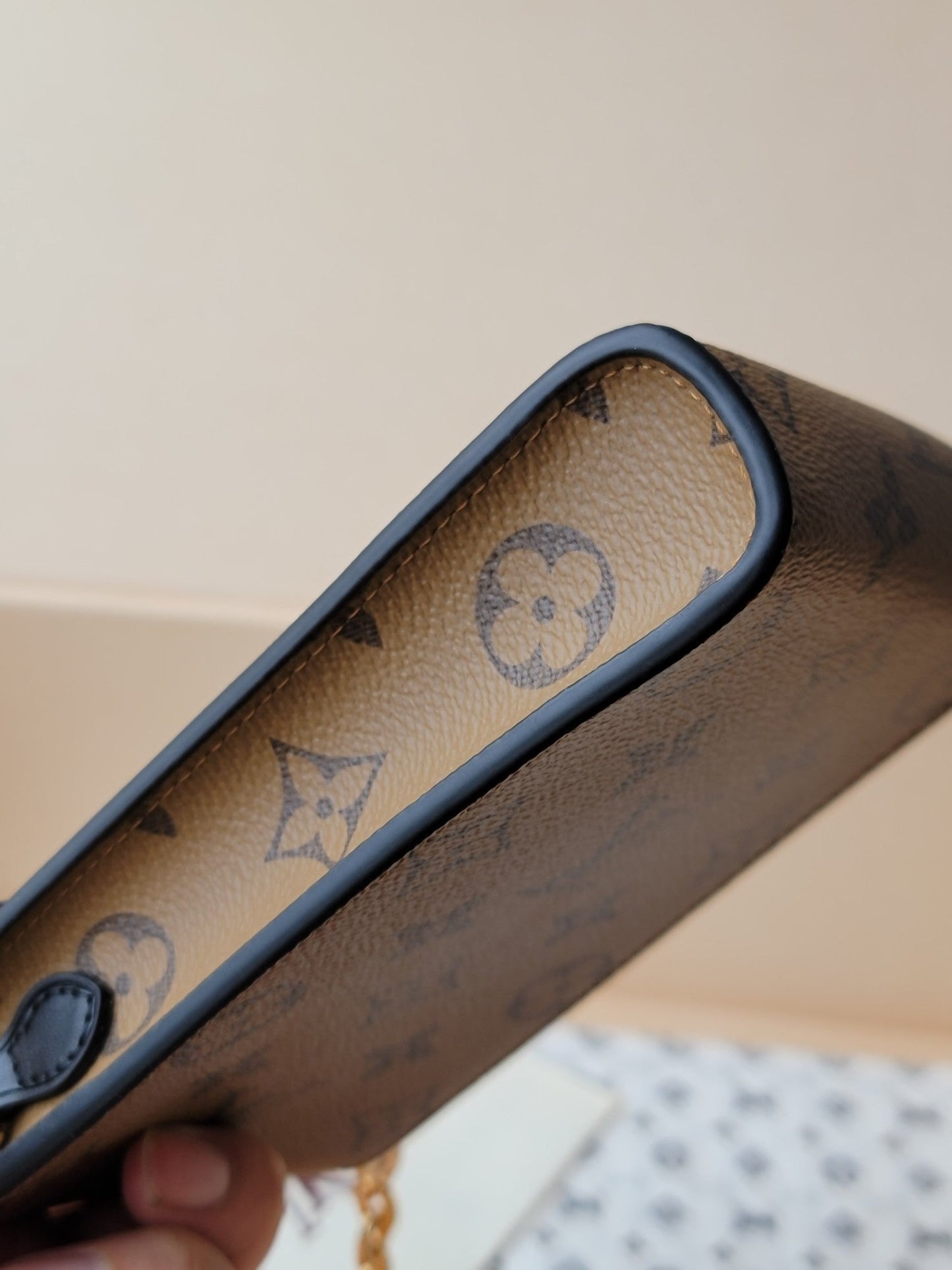 LV Phone Pouch Métis Light Brown Monogram Canvas GHW mysite