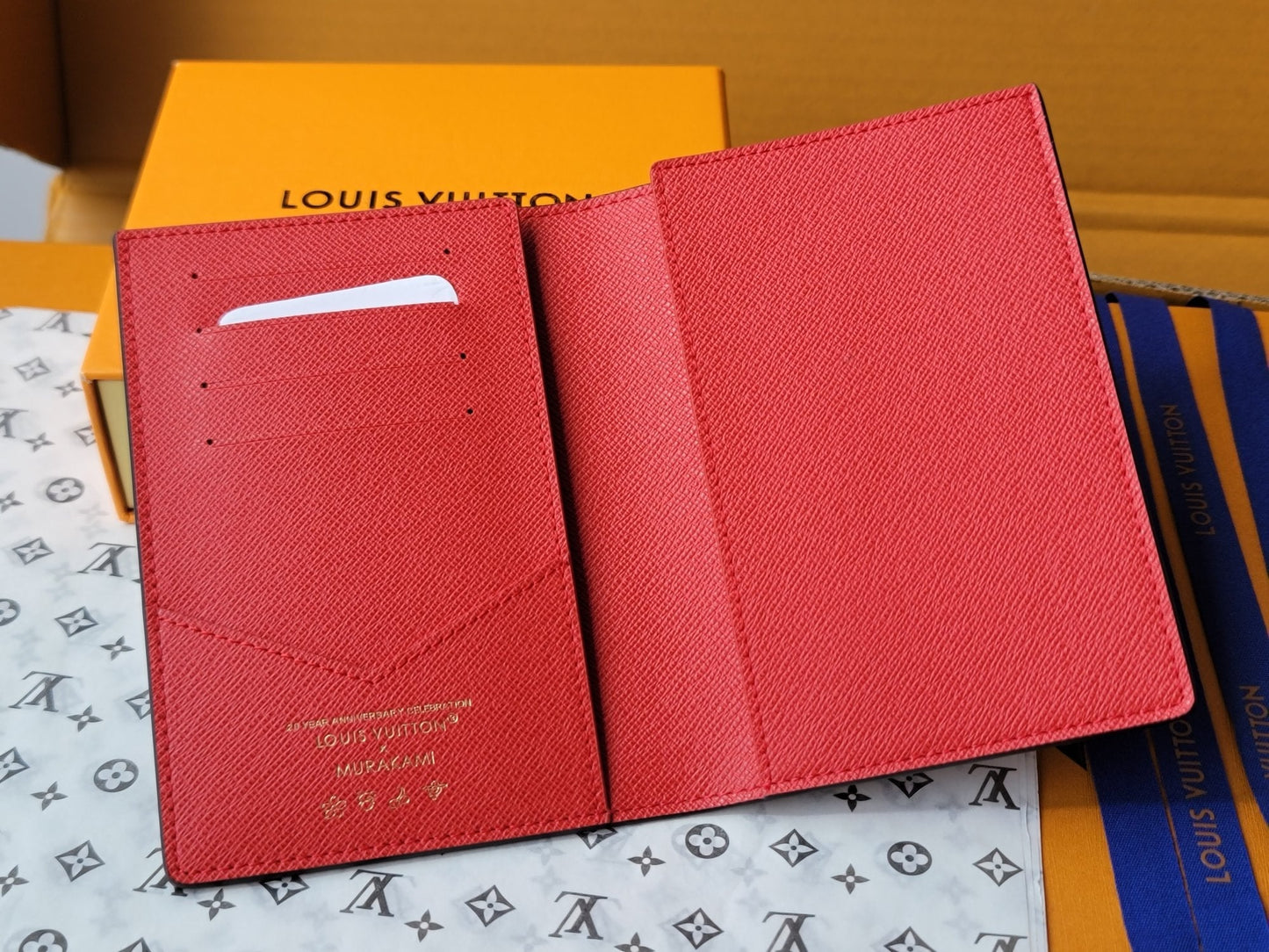 LV x TM Passport Cover Brown Monogram Canvas With Cherry Motif mysite