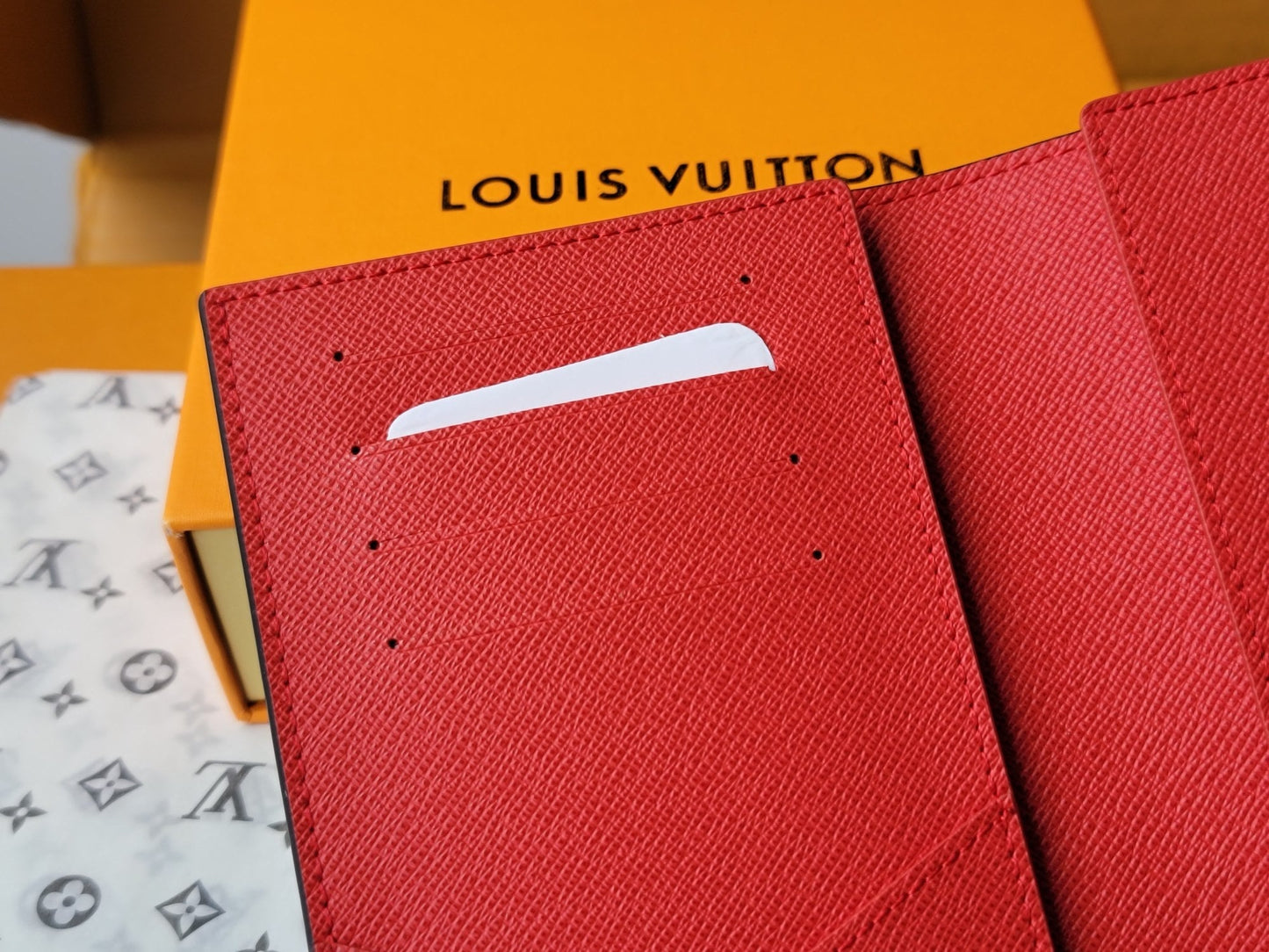 LV x TM Passport Cover Brown Monogram Canvas With Cherry Motif mysite