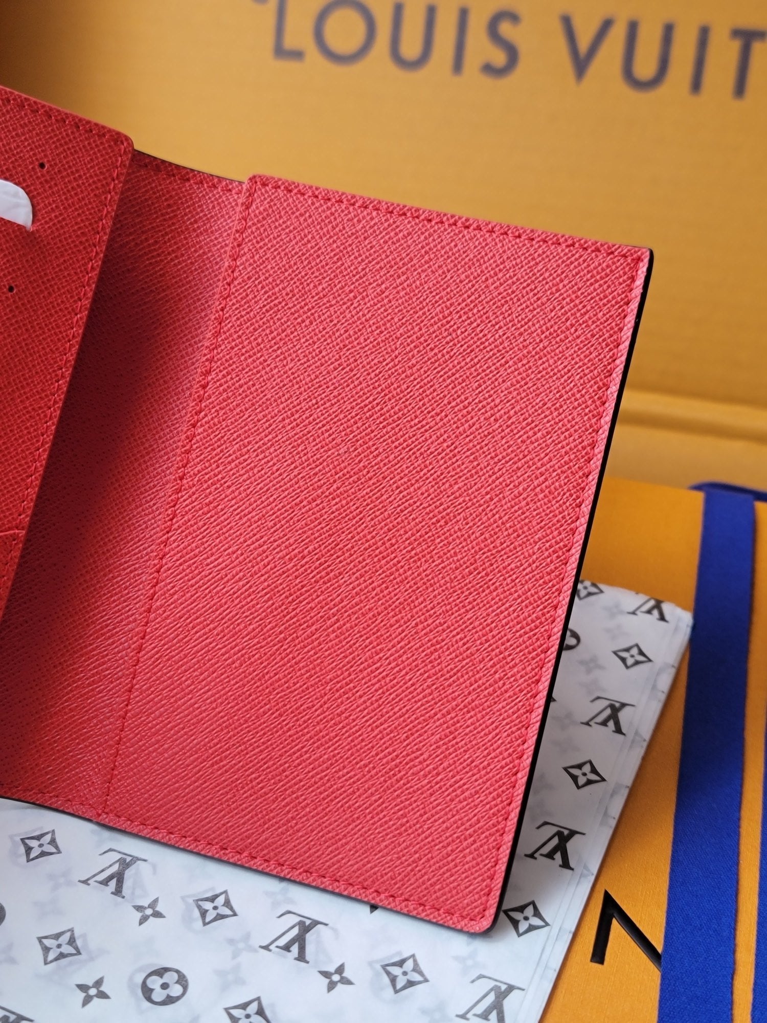 LV x TM Passport Cover Brown Monogram Canvas With Cherry Motif mysite