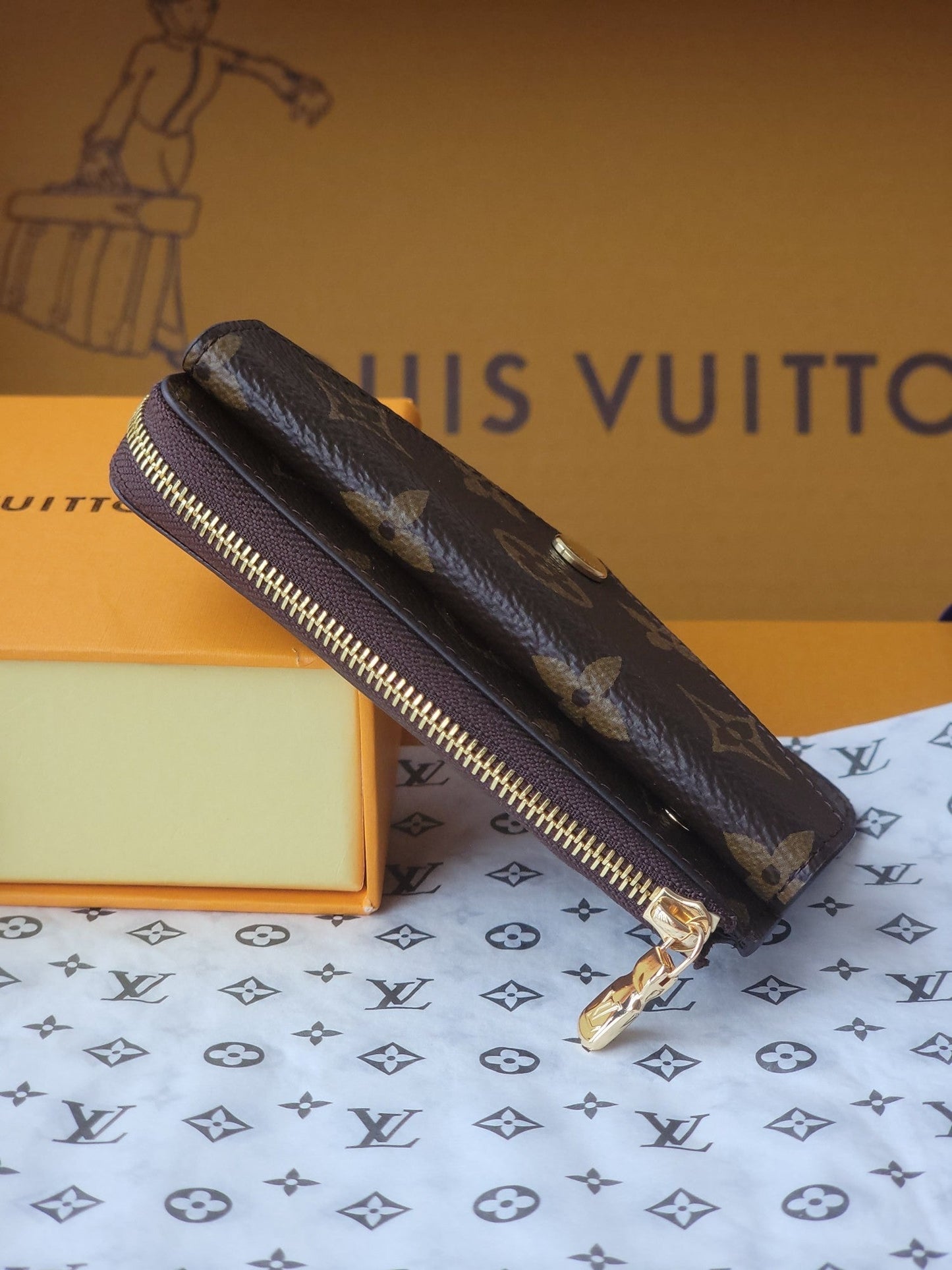 LV Card Holder Recto Verso Brown Monogram Canvas & Cowhide GHW mysite