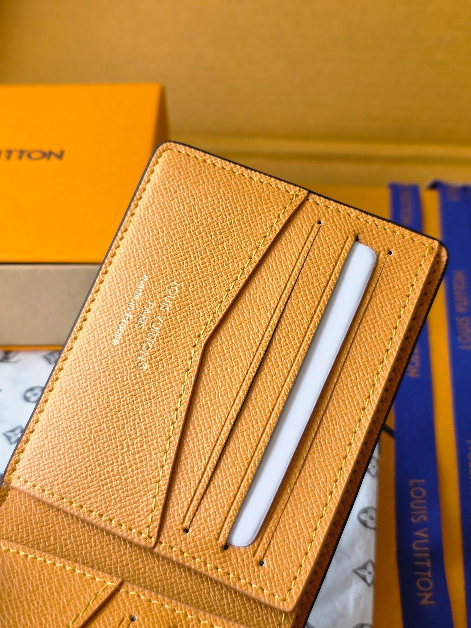 LV M25795 Multiple Wallet Dark Blue Teal Green Cowhide mysite