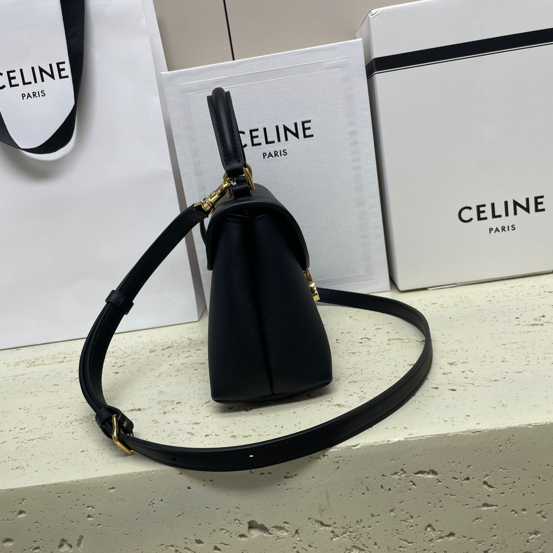 NINO TEEN 20 BAG IN BLACK SOLF CALFSKIN mysite