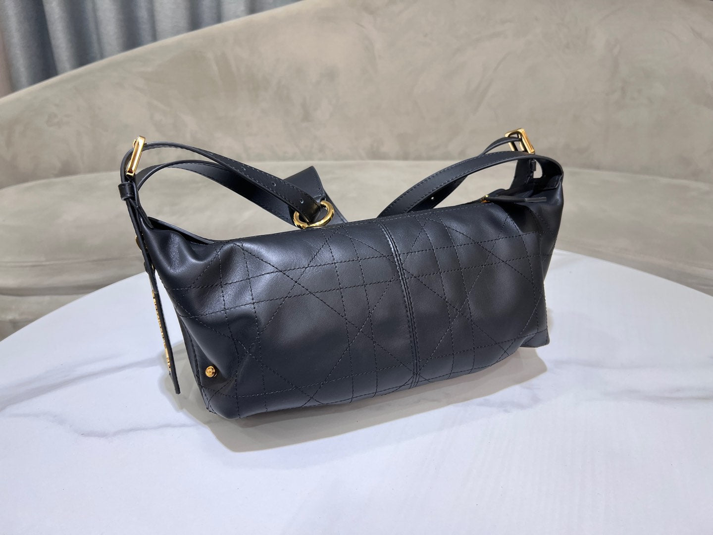 CD Wandering Bag 23 With Black Calfskin mysite