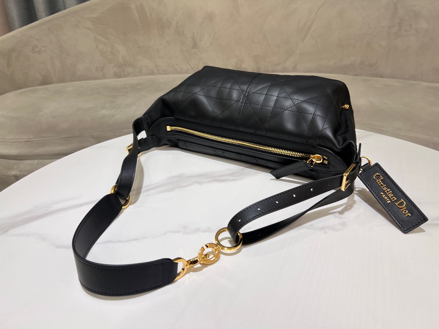 CD Wandering Bag 23 With Black Calfskin mysite