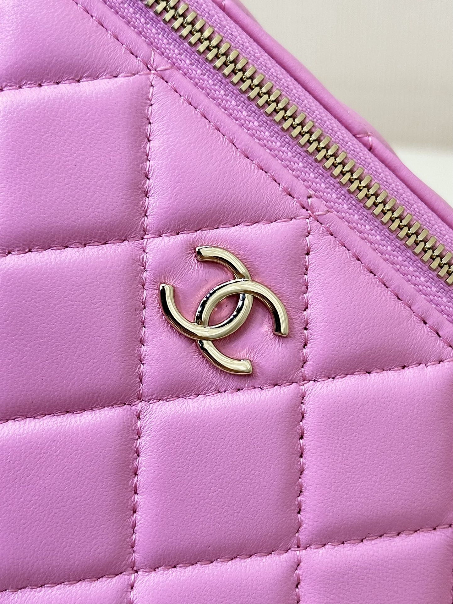 vanity shoulder bag top handle 17cm pink green lambskin mysite