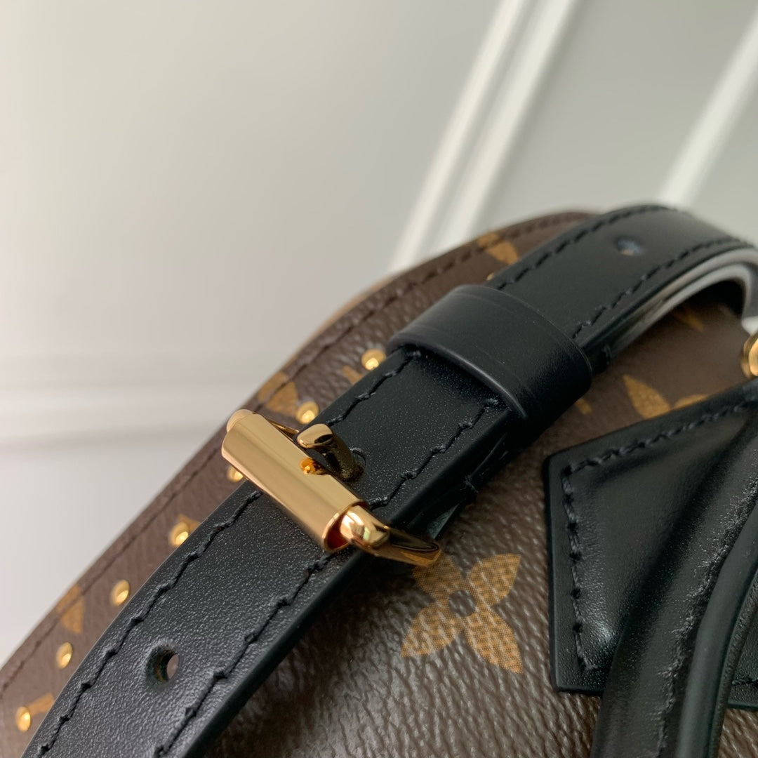 Lv Speedy Trunk 20 Black Brown Monogram mysite
